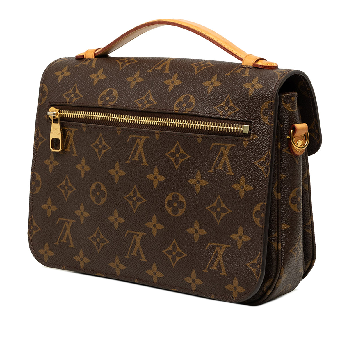 Louis Vuitton Monogram Pochette Metis — Brown