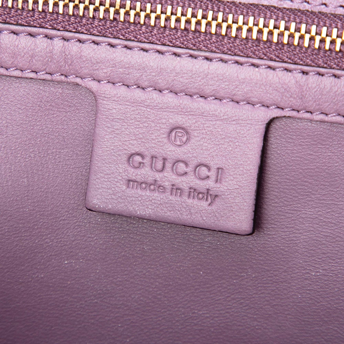 Gucci Microguccissima Patent Broadway Clutch
