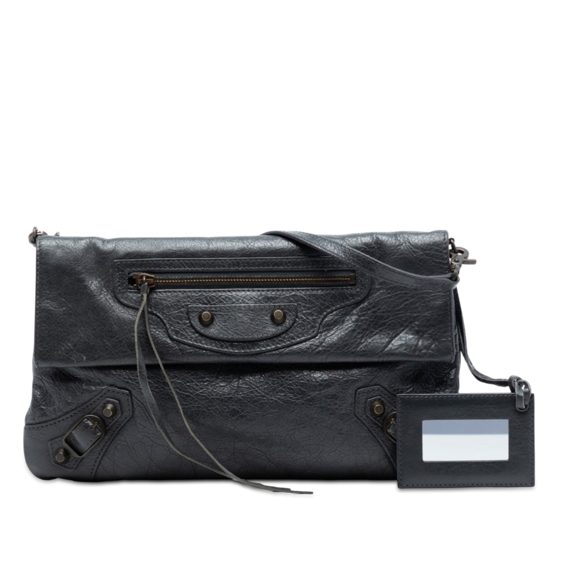 Chevre Motocross Classic Envelope Clutch with Strap