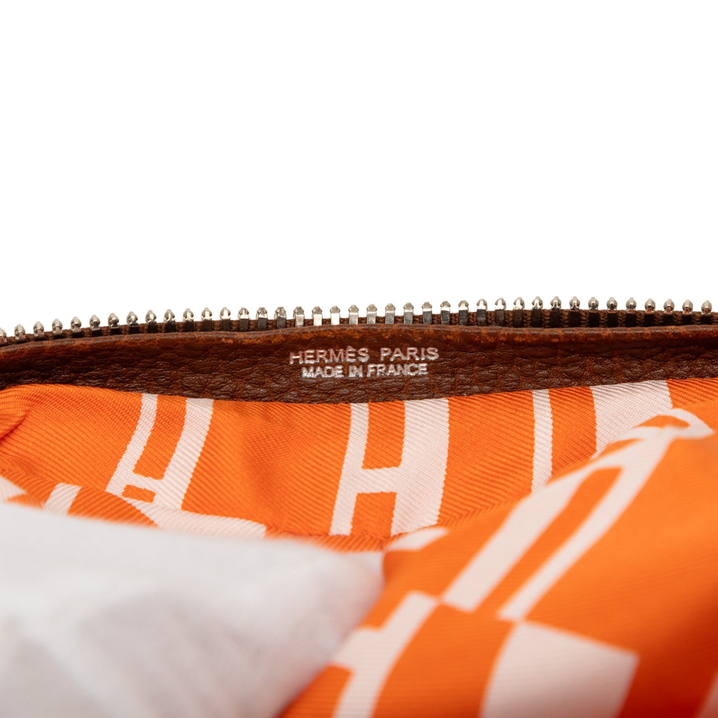 Hermès H Logo Silky Pop Folding Pouch Tote