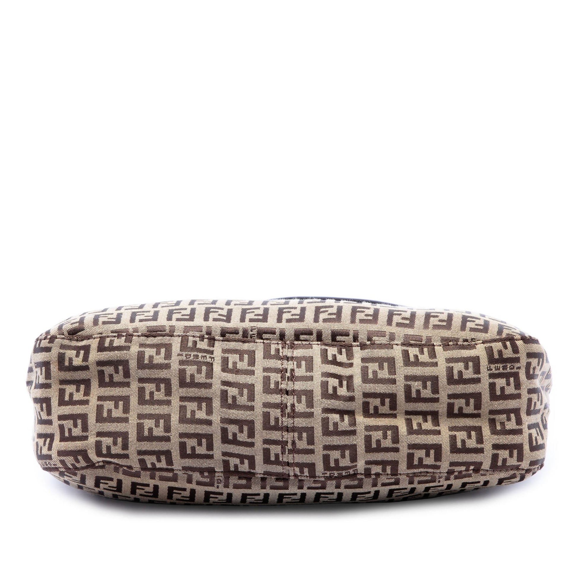 Fendi Zucchino Canvas Shoulder Bag