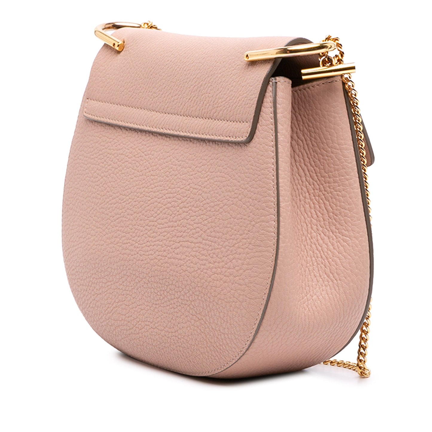 Chloé Small Grained Calfskin Drew Crossbody