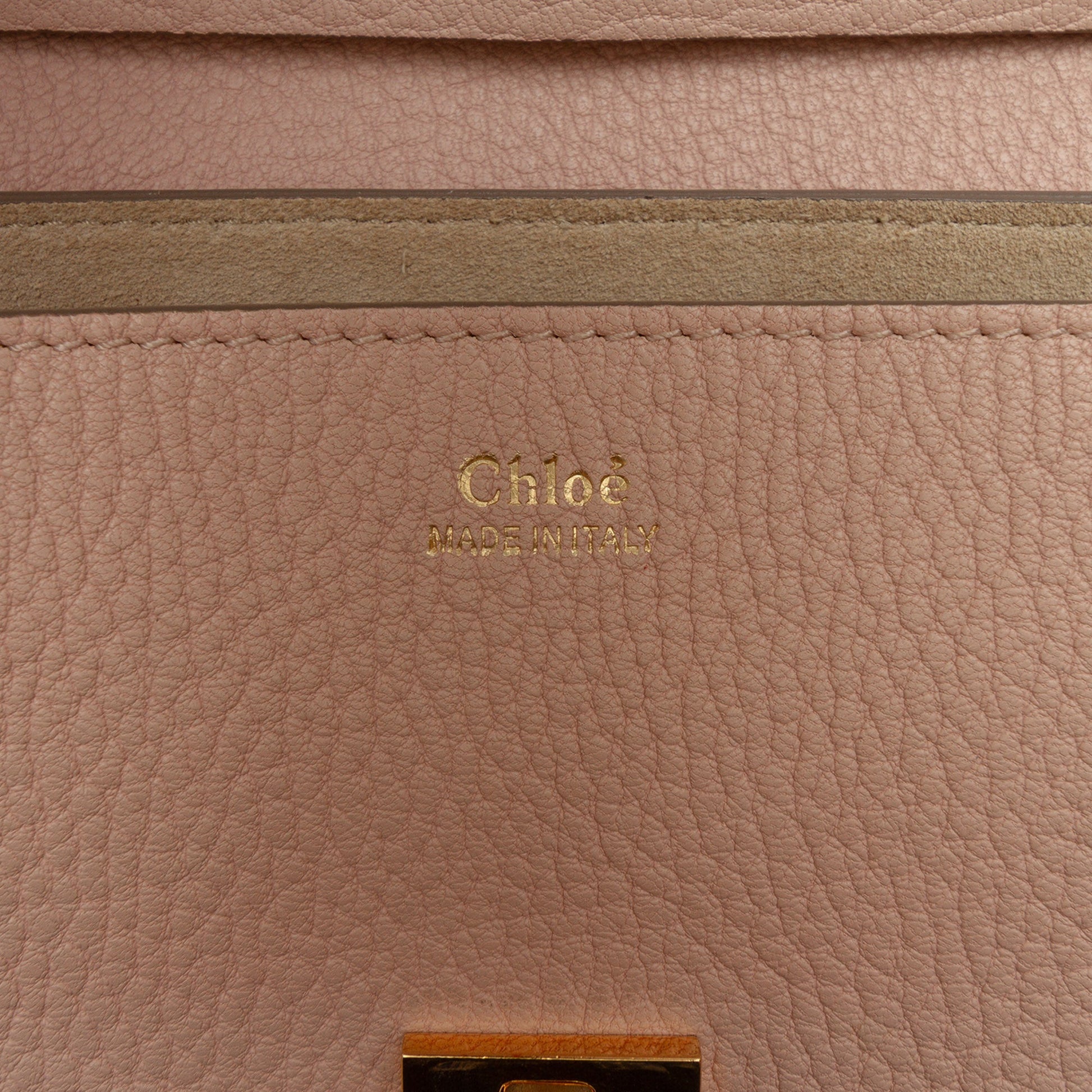 Chloé Small Grained Calfskin Drew Crossbody