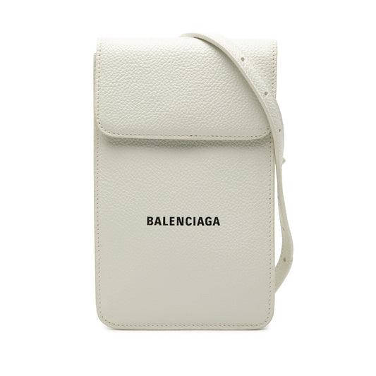Balenciaga Leather Cash Phone and Card Holder