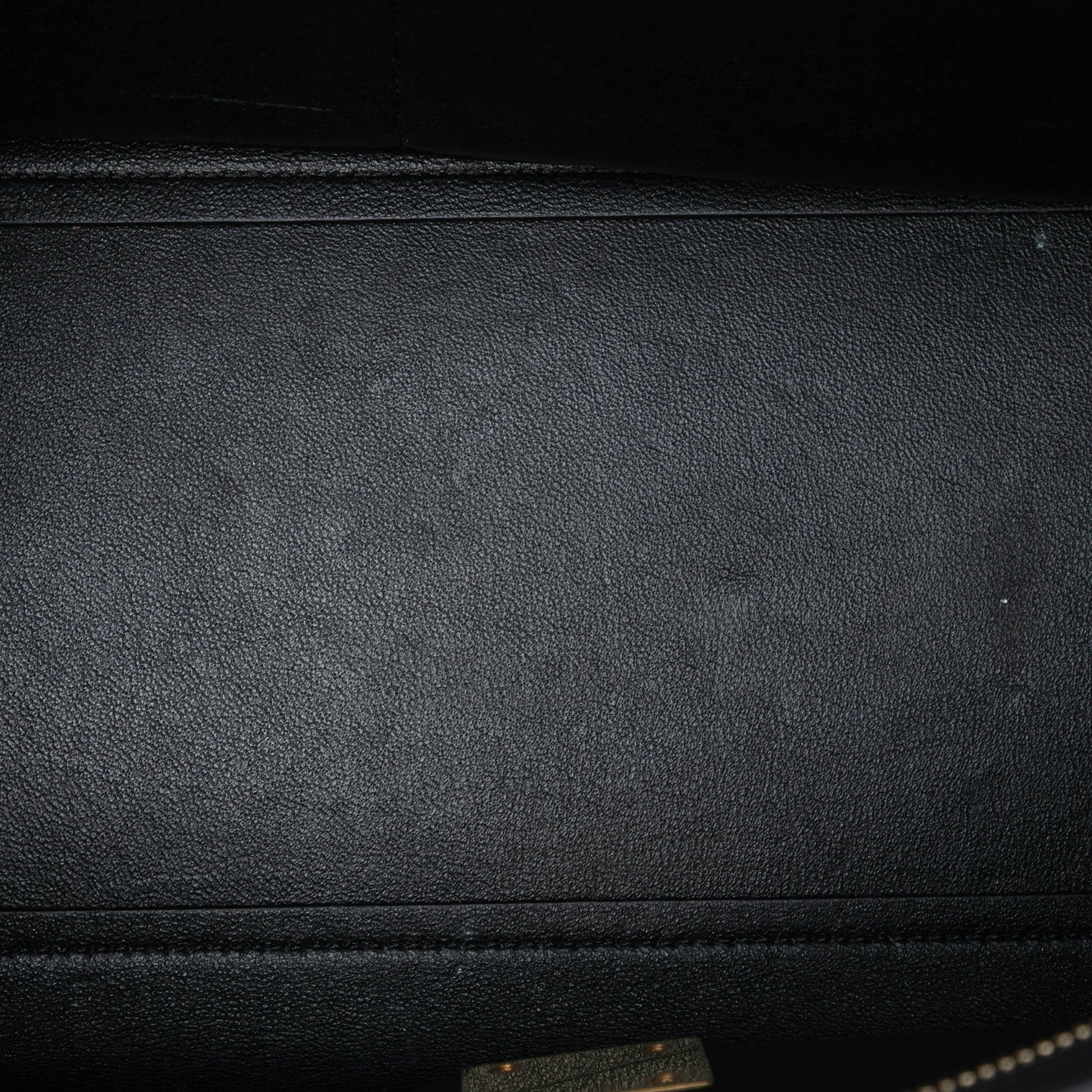 Celine Small Tricolor Leather Trapeze Satchel