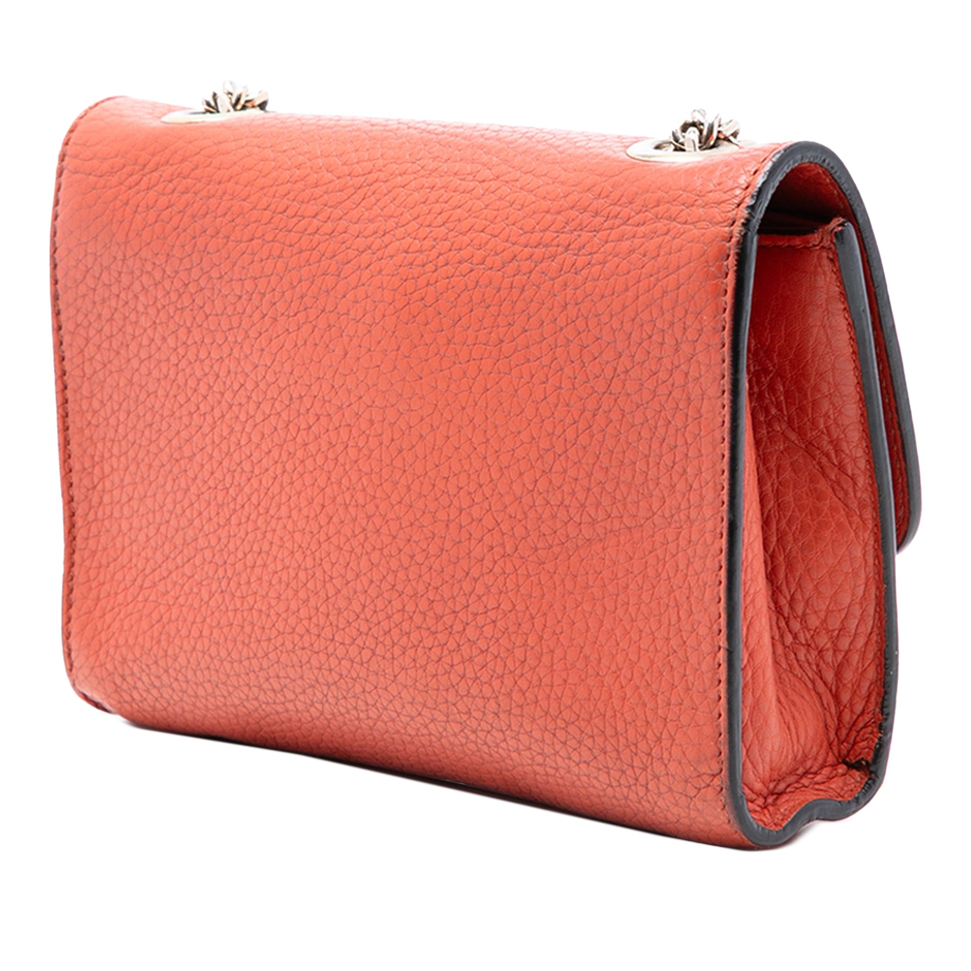 Gucci Small Leather Miss Bamboo Crossbody