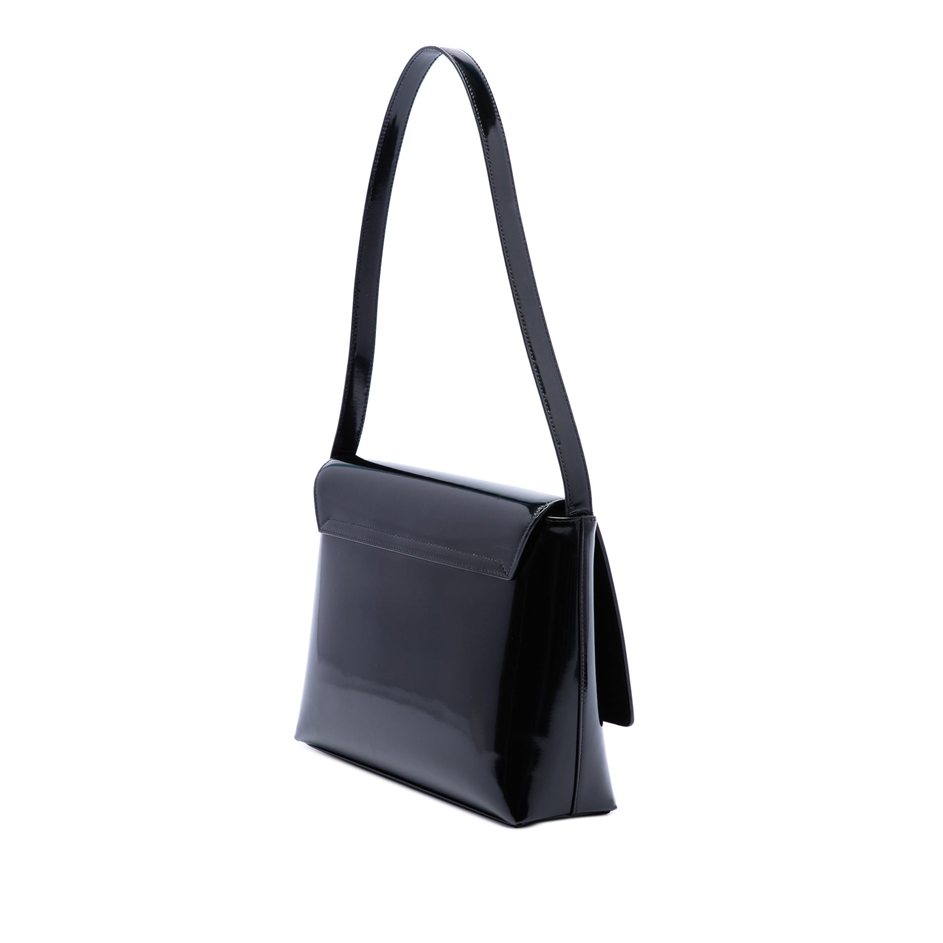 Saint Laurent Patent Le 90 Shoulder Bag