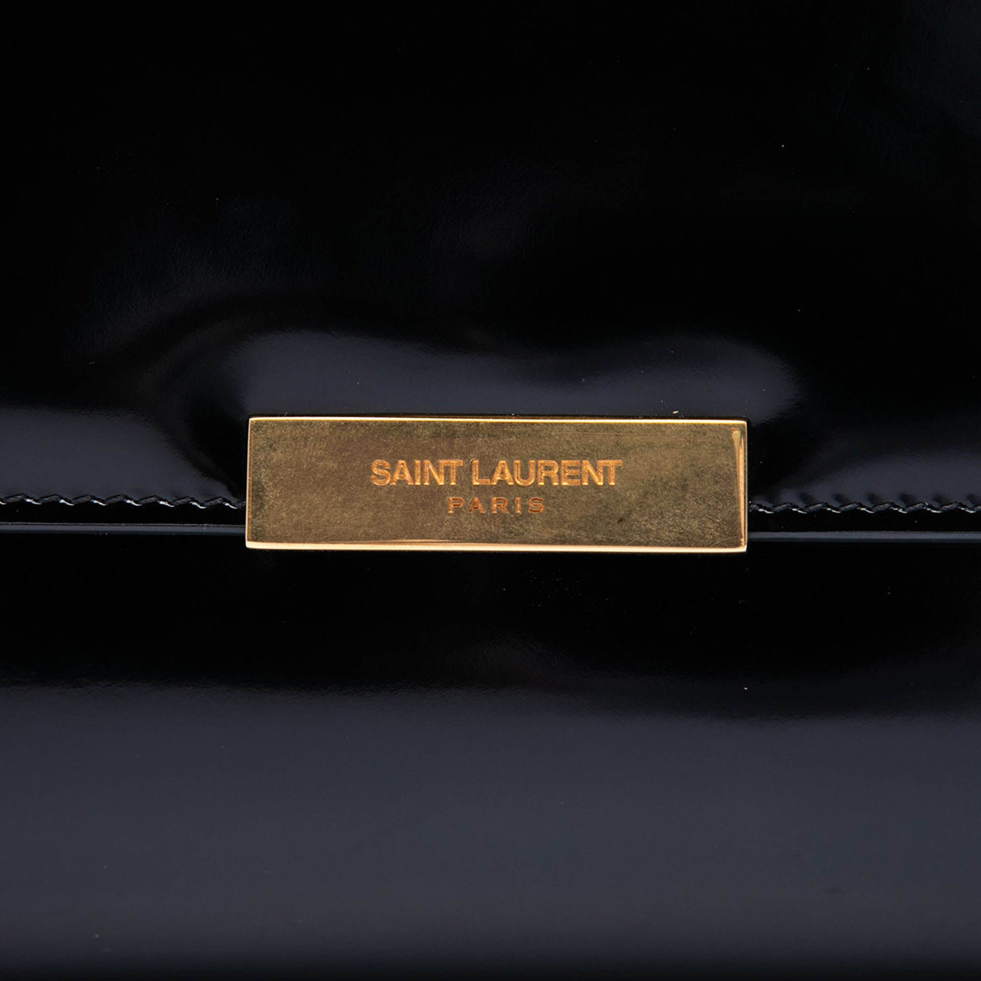 Saint Laurent Patent Le 90 Shoulder Bag