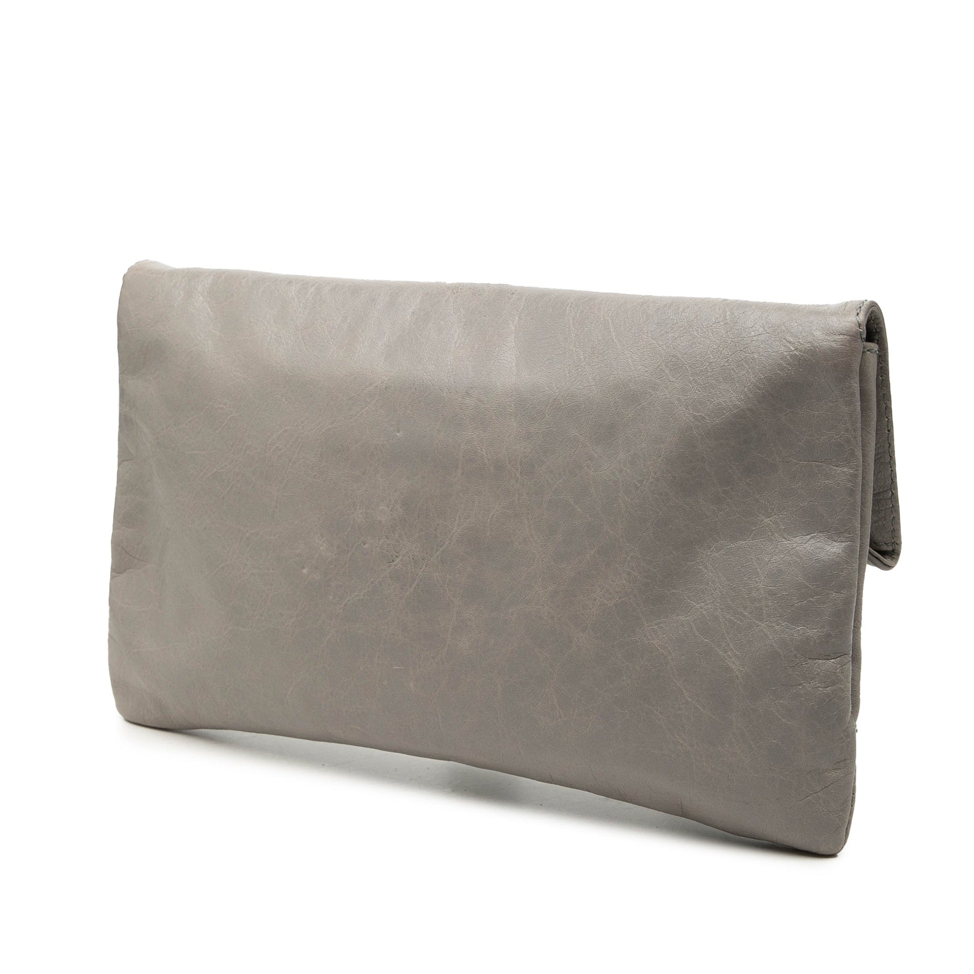 Balenciaga Lambskin Motocross Giant 12 Envelope Clutch