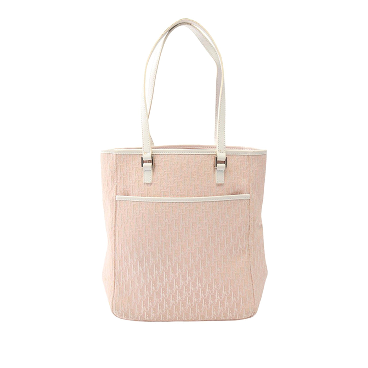 Dior Diorissimo Trotter Canvas Tote — Pink