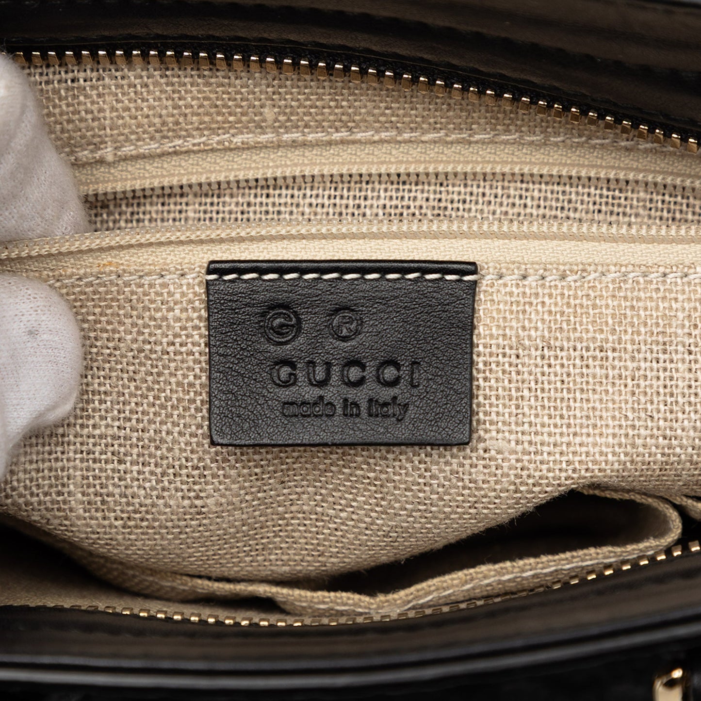 Small Microguccissima Bree Satchel