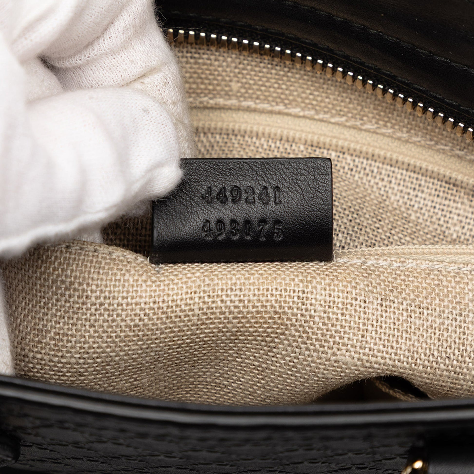 Small Microguccissima Bree Satchel