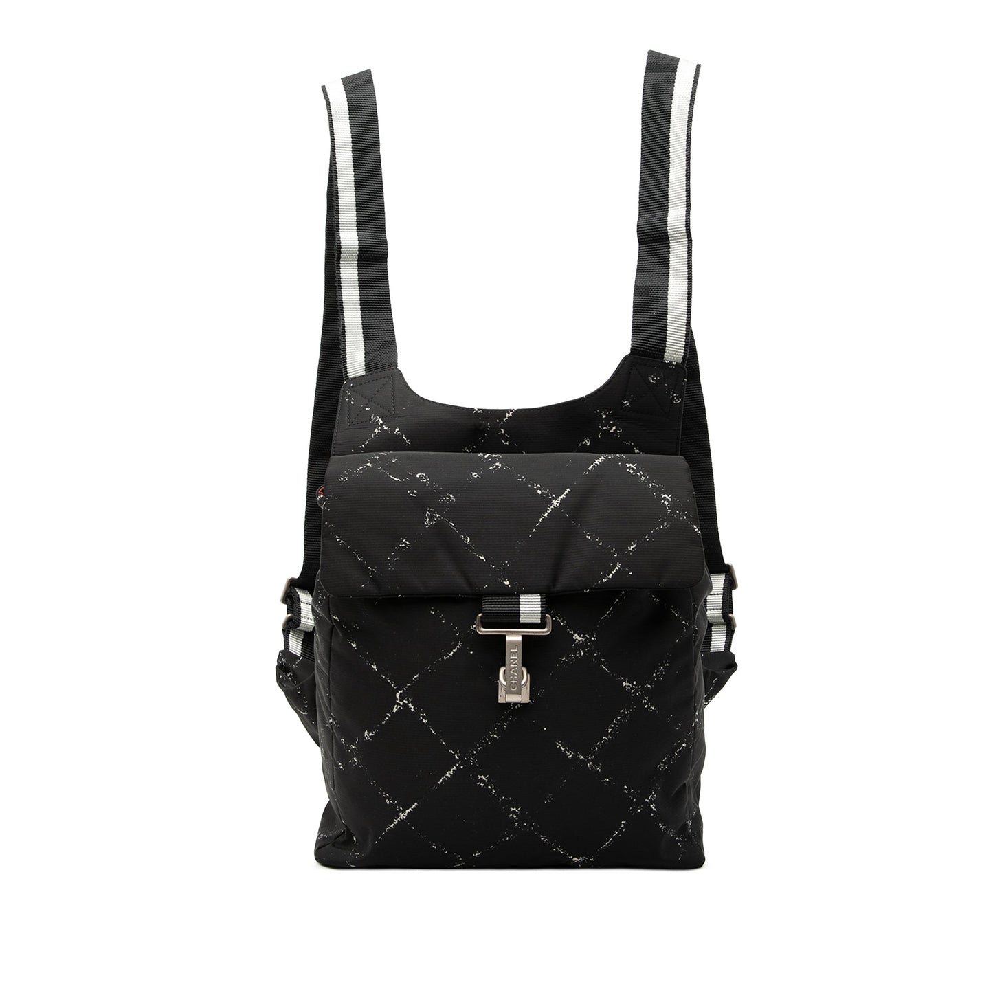 Chanel Old Travel Line Nylon Backpack