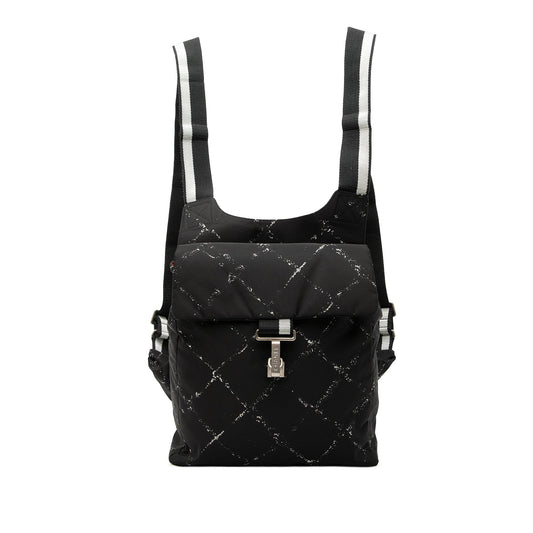 Chanel Old Travel Line Nylon Backpack