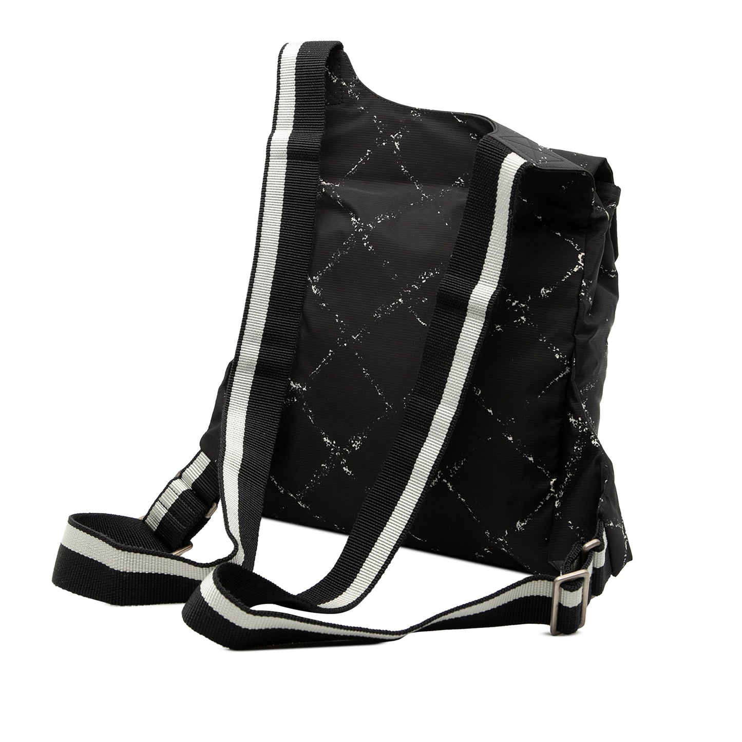 Chanel Old Travel Line Nylon Backpack