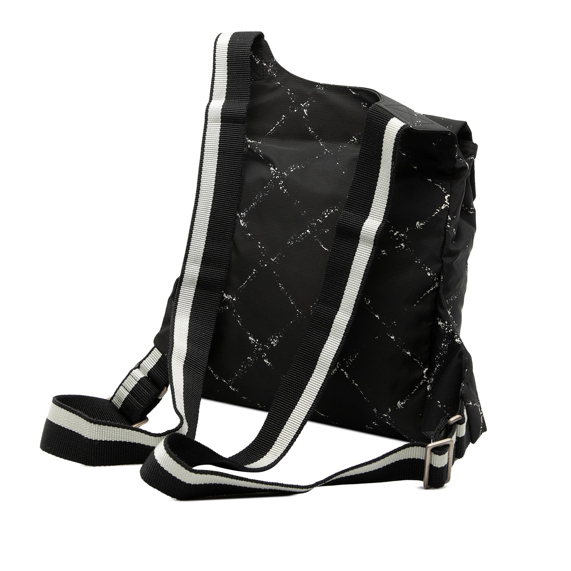 Chanel Old Travel Line Nylon Backpack