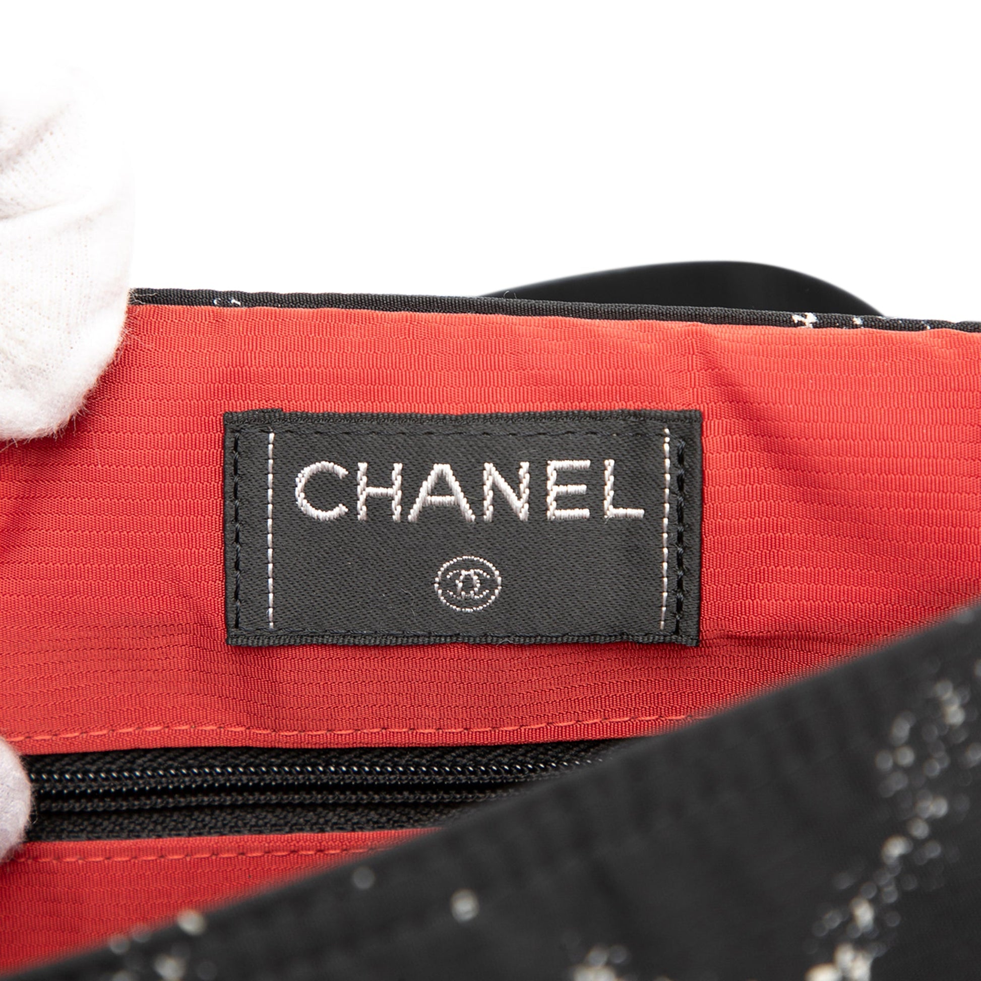 Chanel Old Travel Line Nylon Backpack