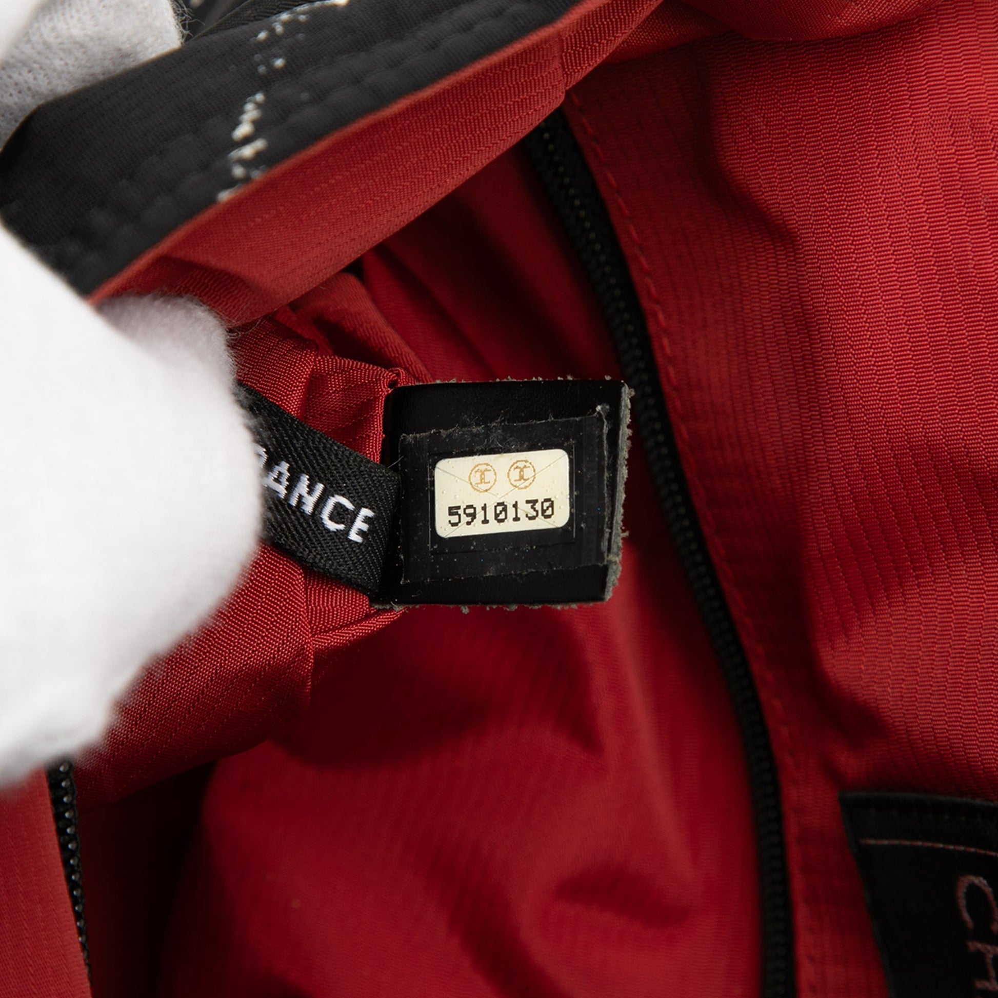 Chanel Old Travel Line Nylon Backpack