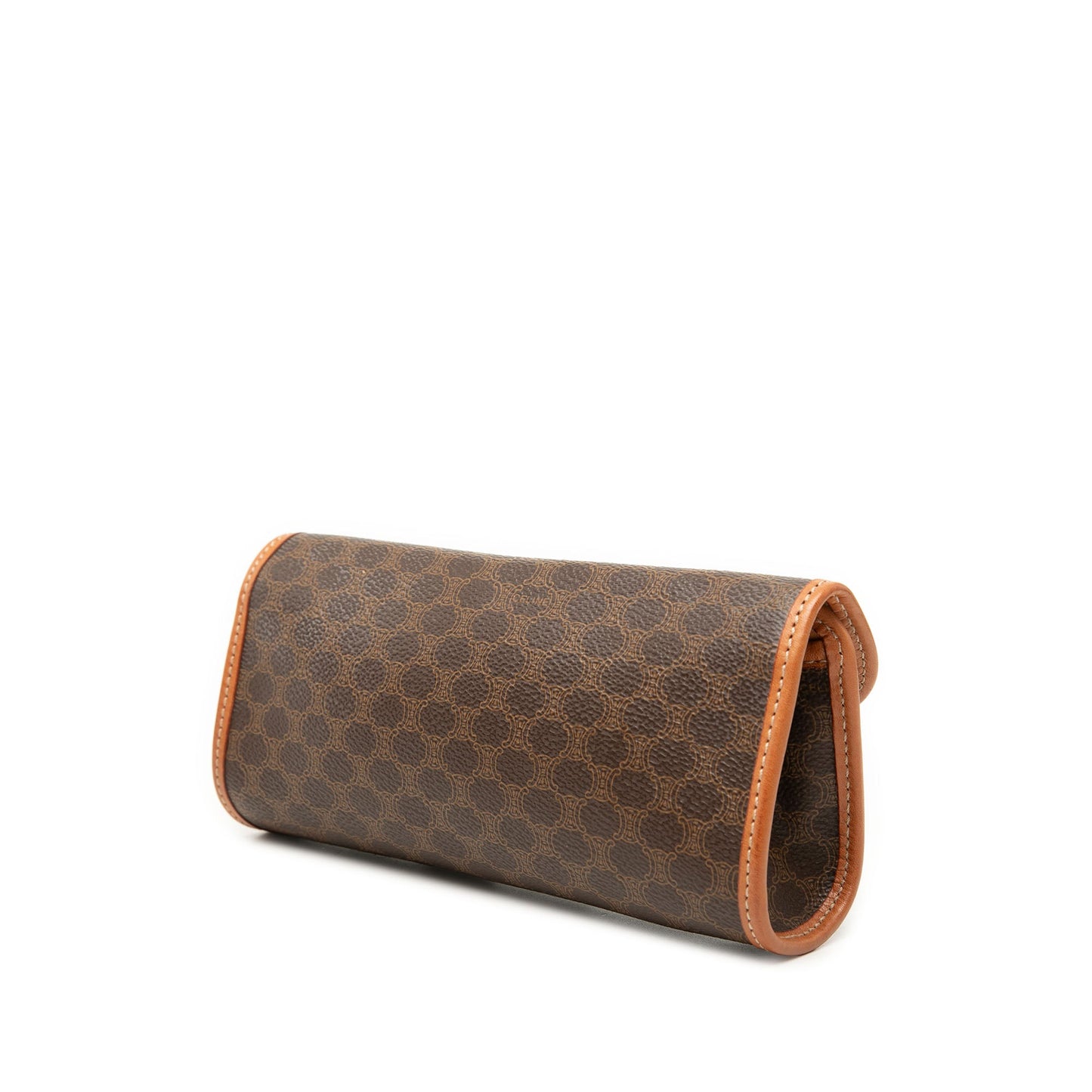 Celine Macadam Coated Canvas Clutch