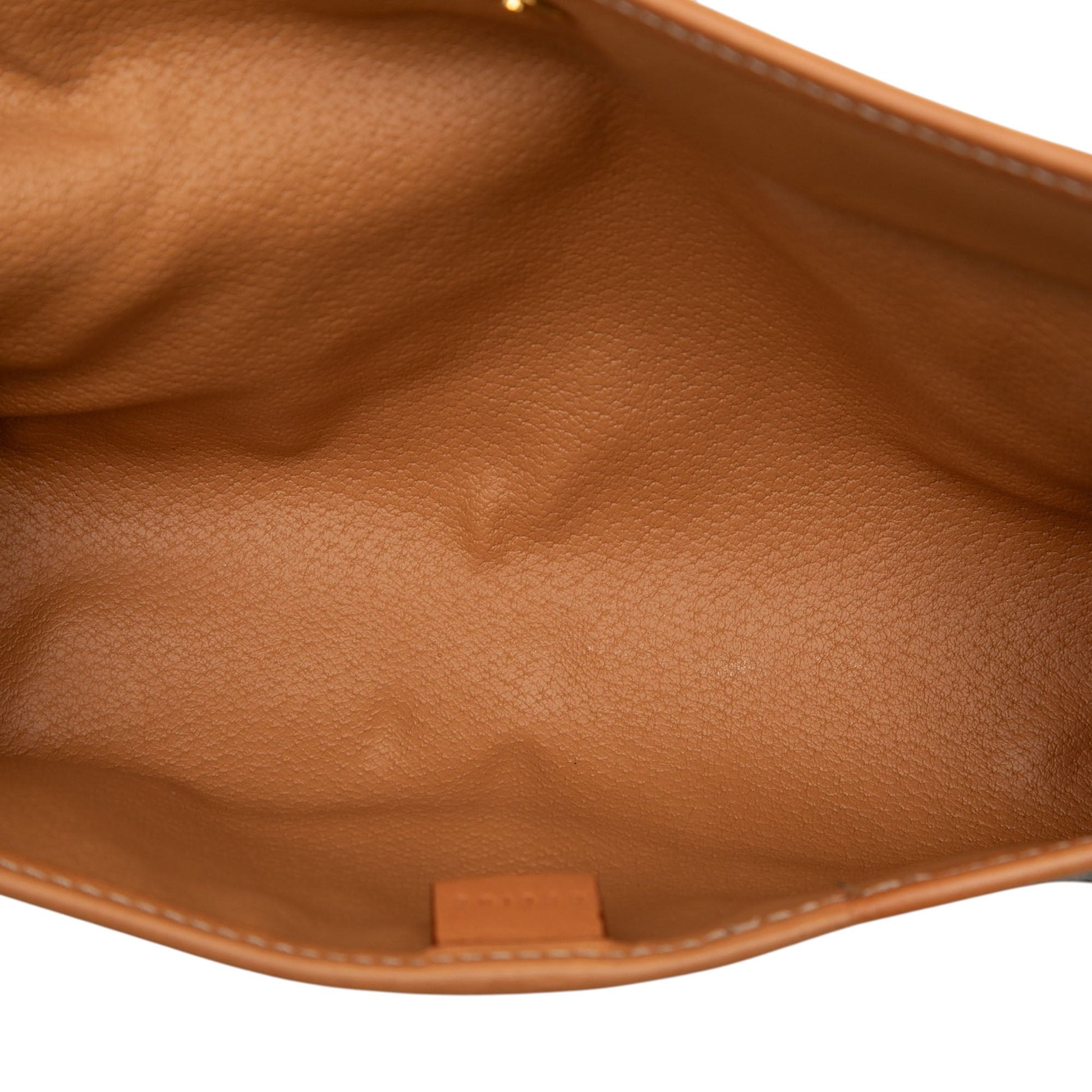 Celine Macadam Coated Canvas Clutch