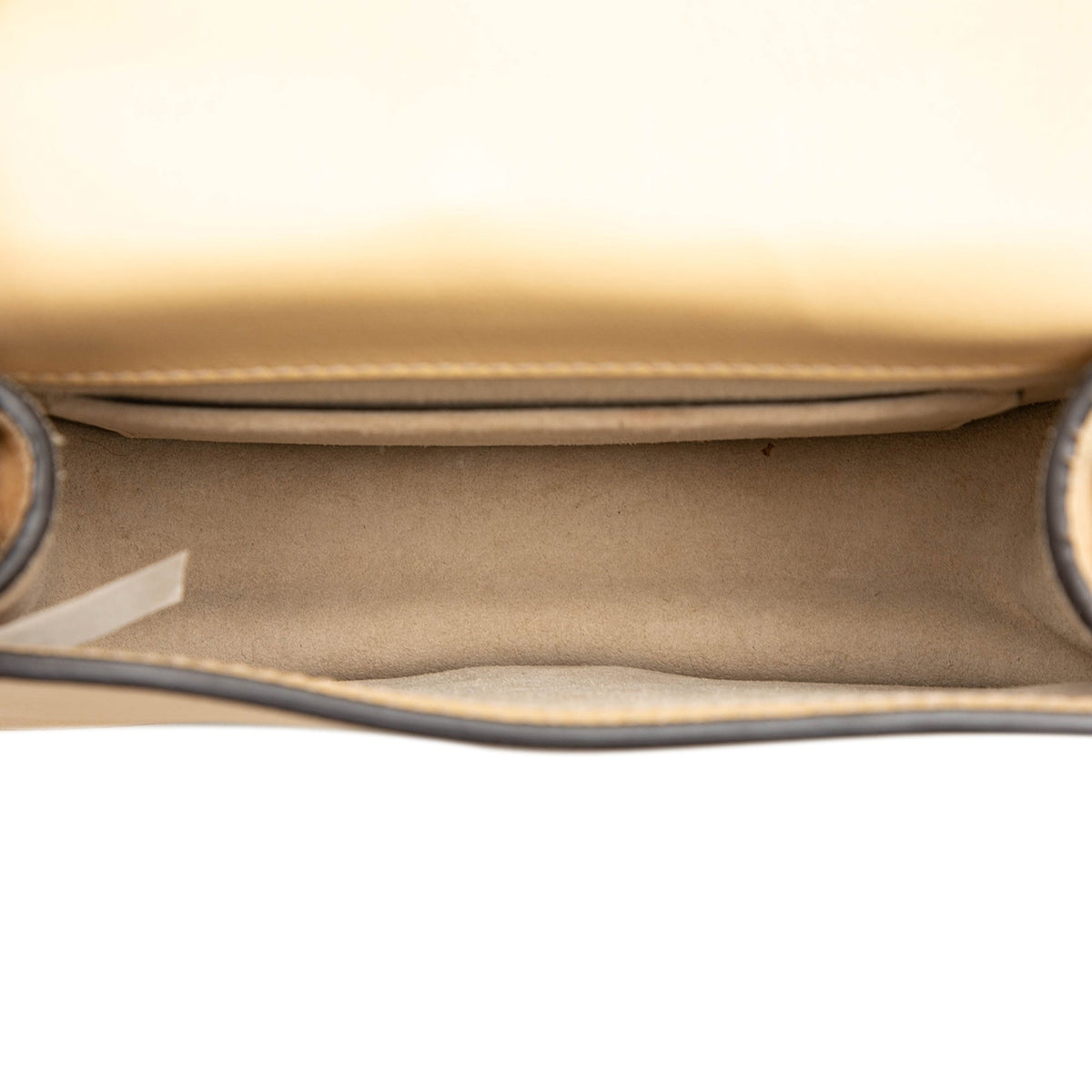 Chloé Small Leather Nile Bracelet Satchel — Yellow