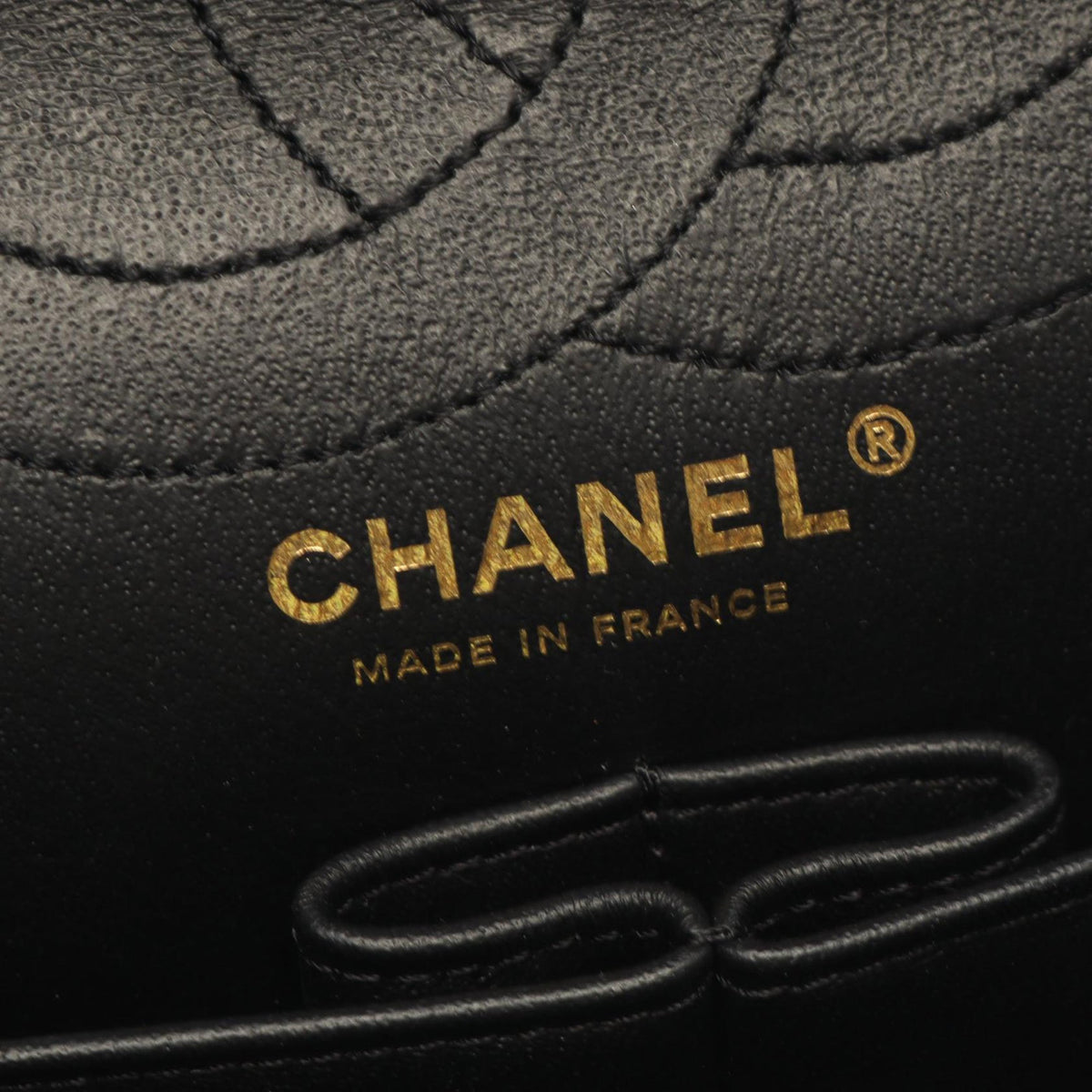 Chanel Quilted and Chevron Caviar Reissue 2.55 Double Flap
