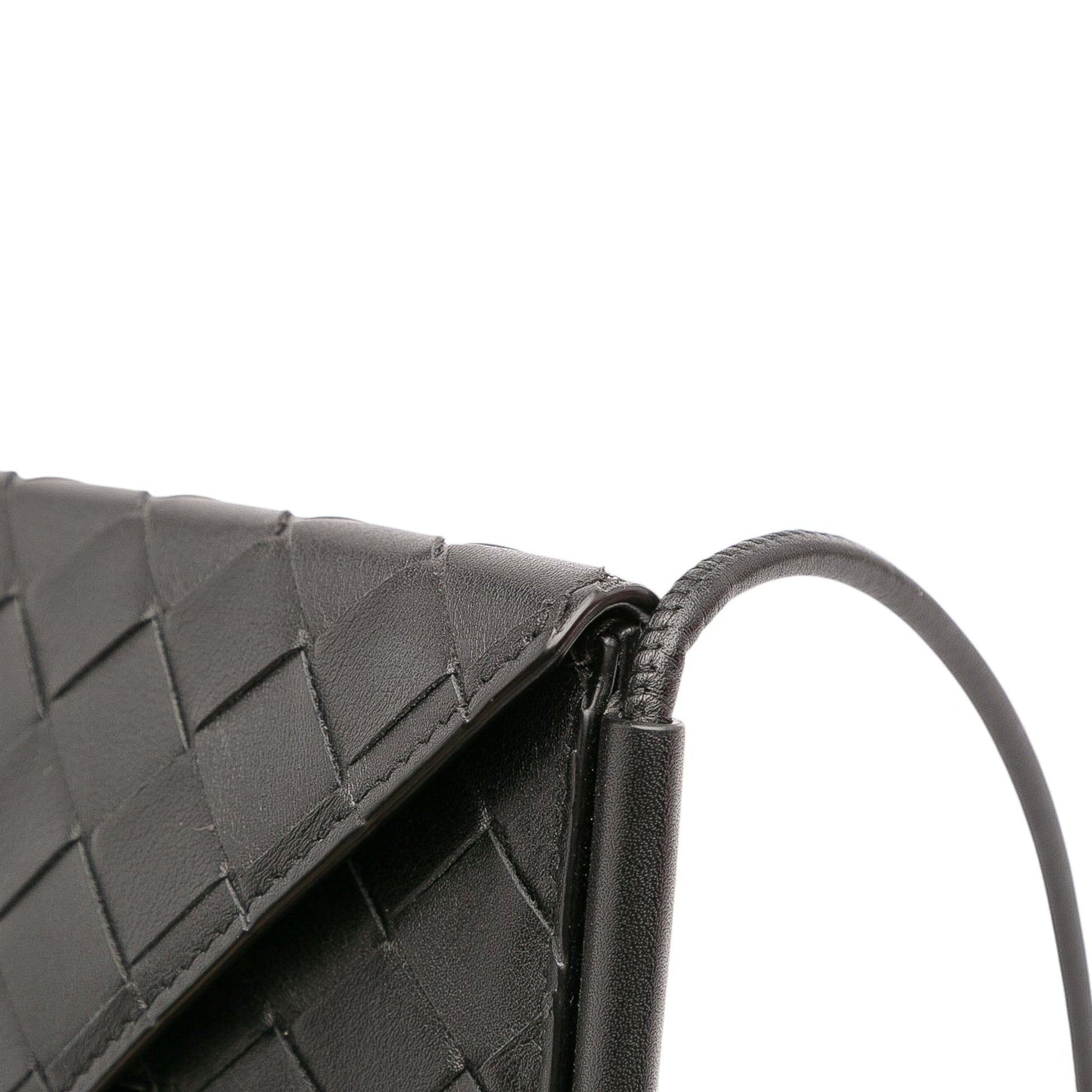 Bottega Veneta Calfskin Intrecciato Solstice Phone Pouch