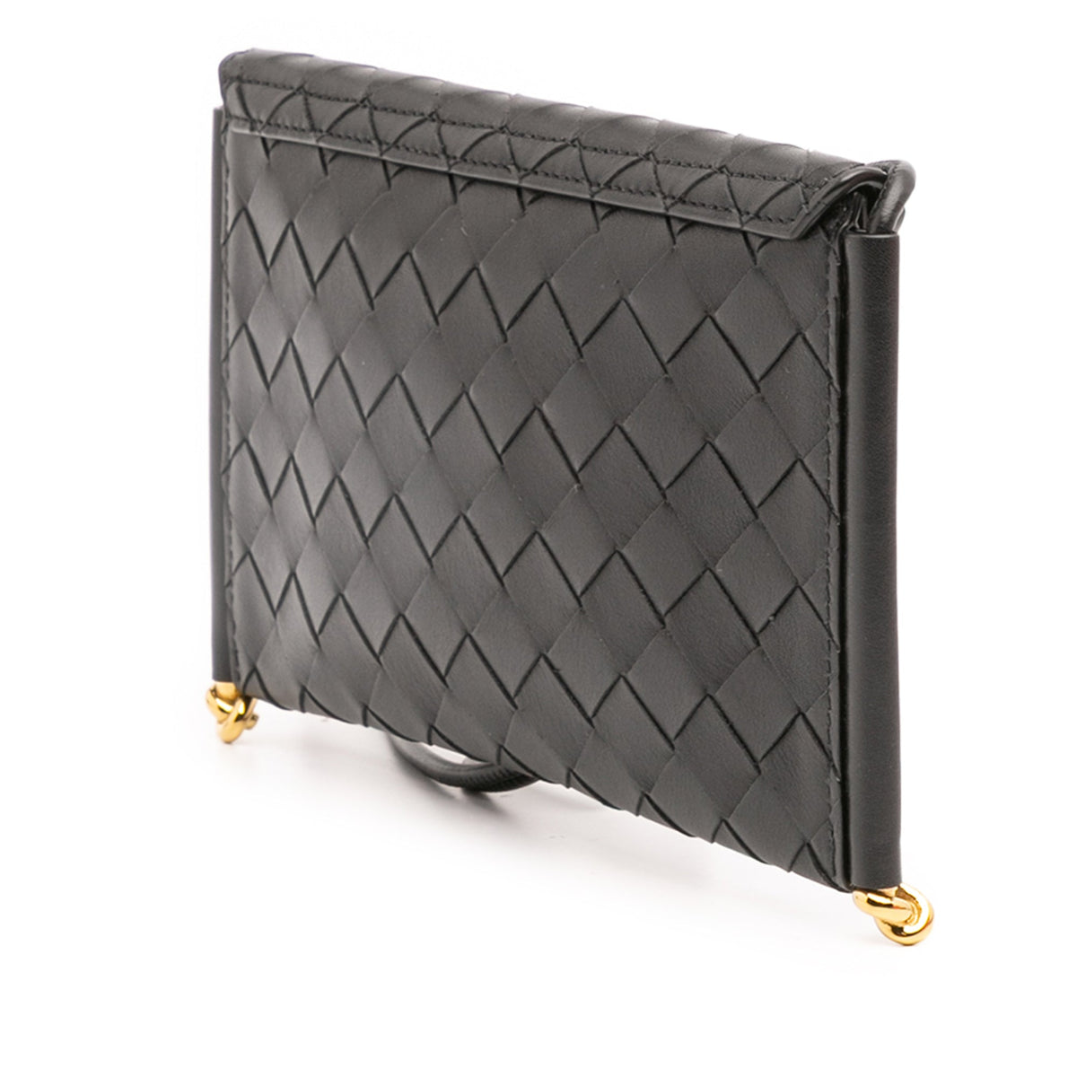 Bottega Veneta Calfskin Intrecciato Solstice Phone Pouch