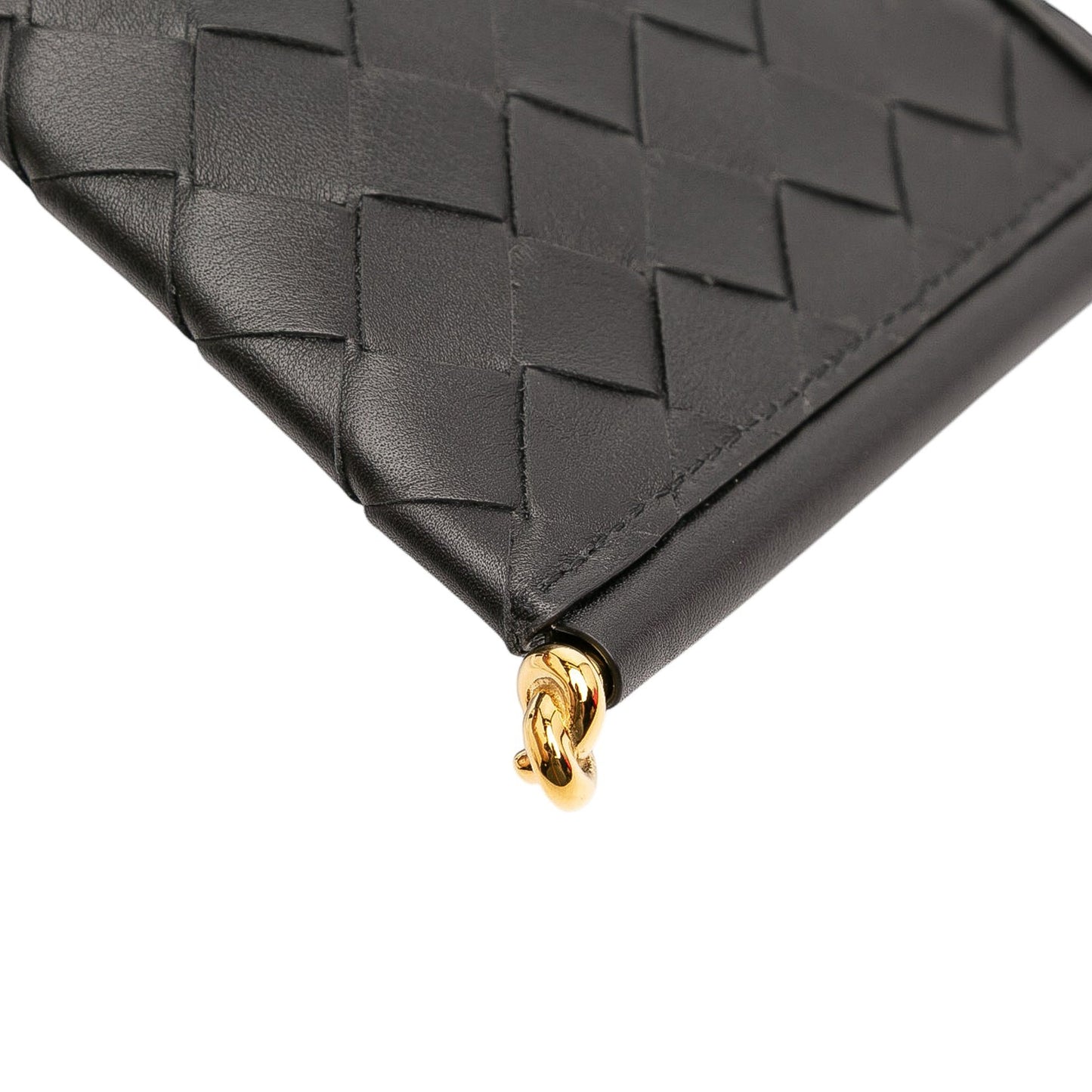Bottega Veneta Calfskin Intrecciato Solstice Phone Pouch
