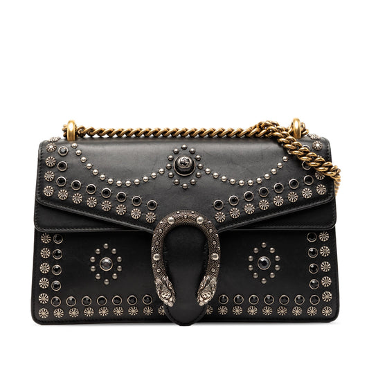 Gucci Medium Studded Calfskin Dionysus Shoulder Bag