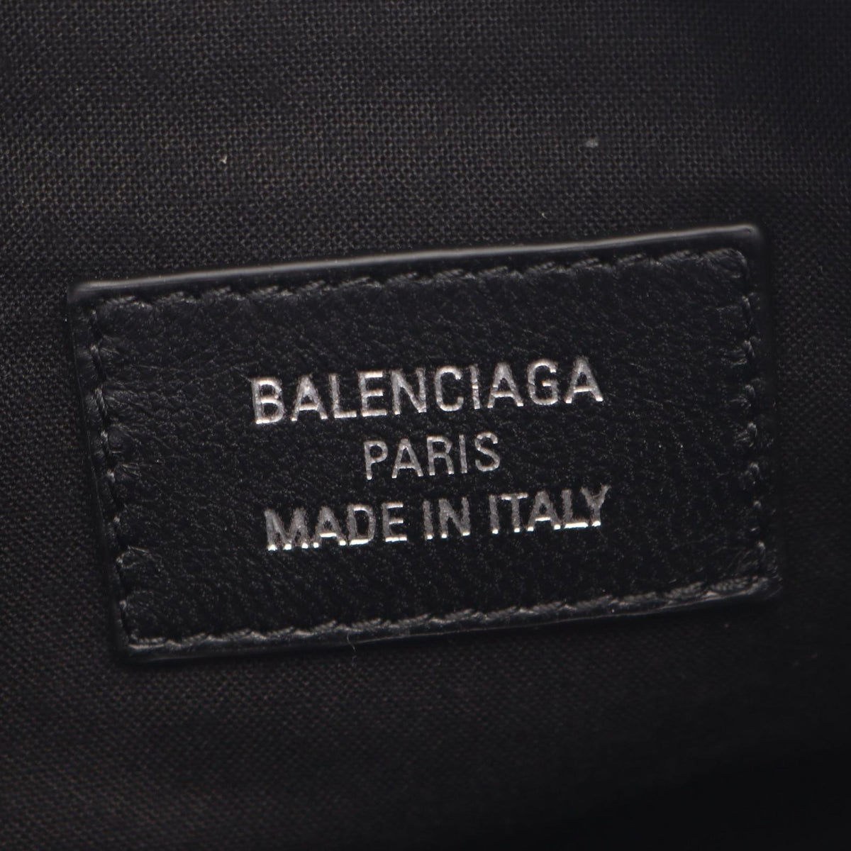 Balenciaga Leather Credit Camera Bag