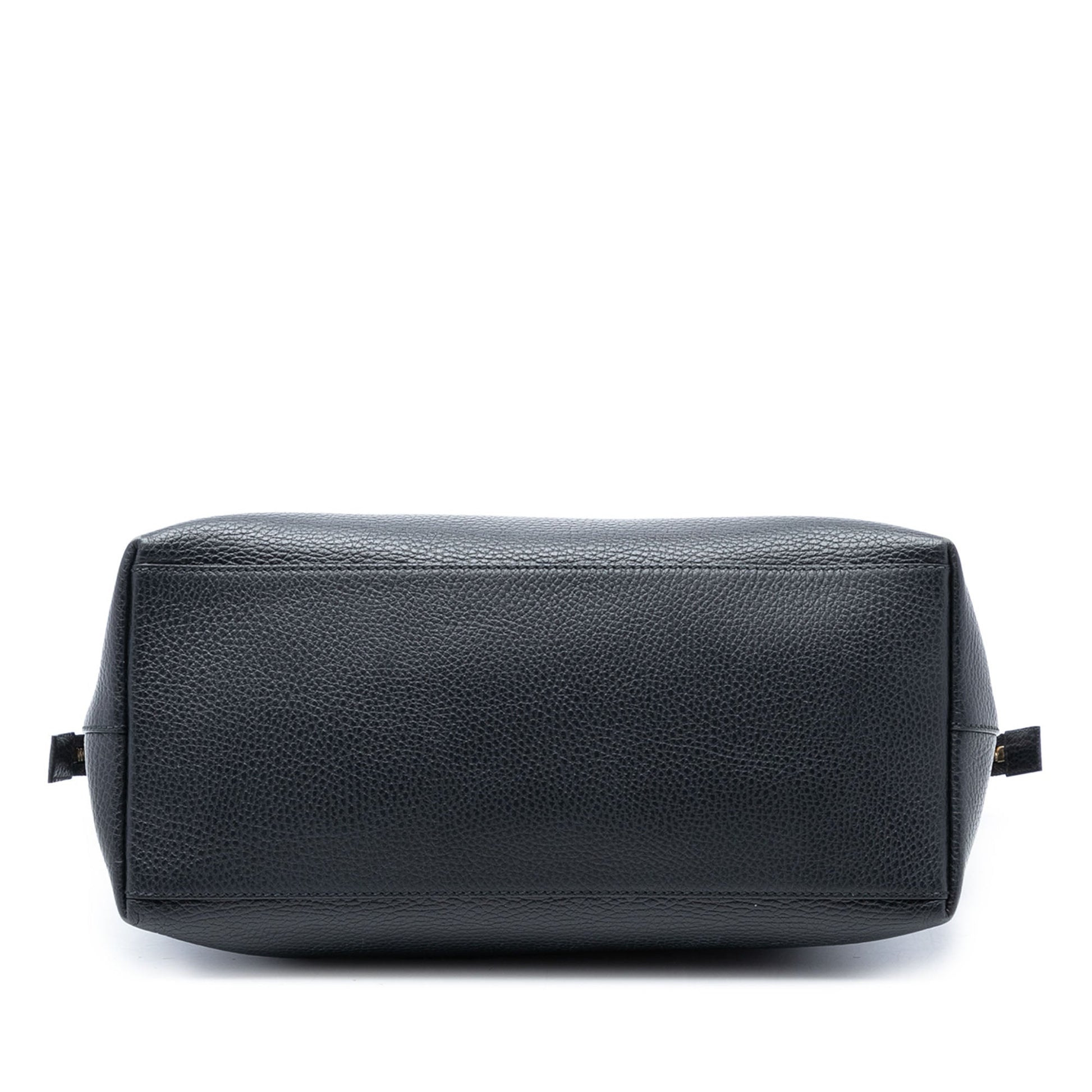 Gucci Medium Leather GG Charm Dome Satchel