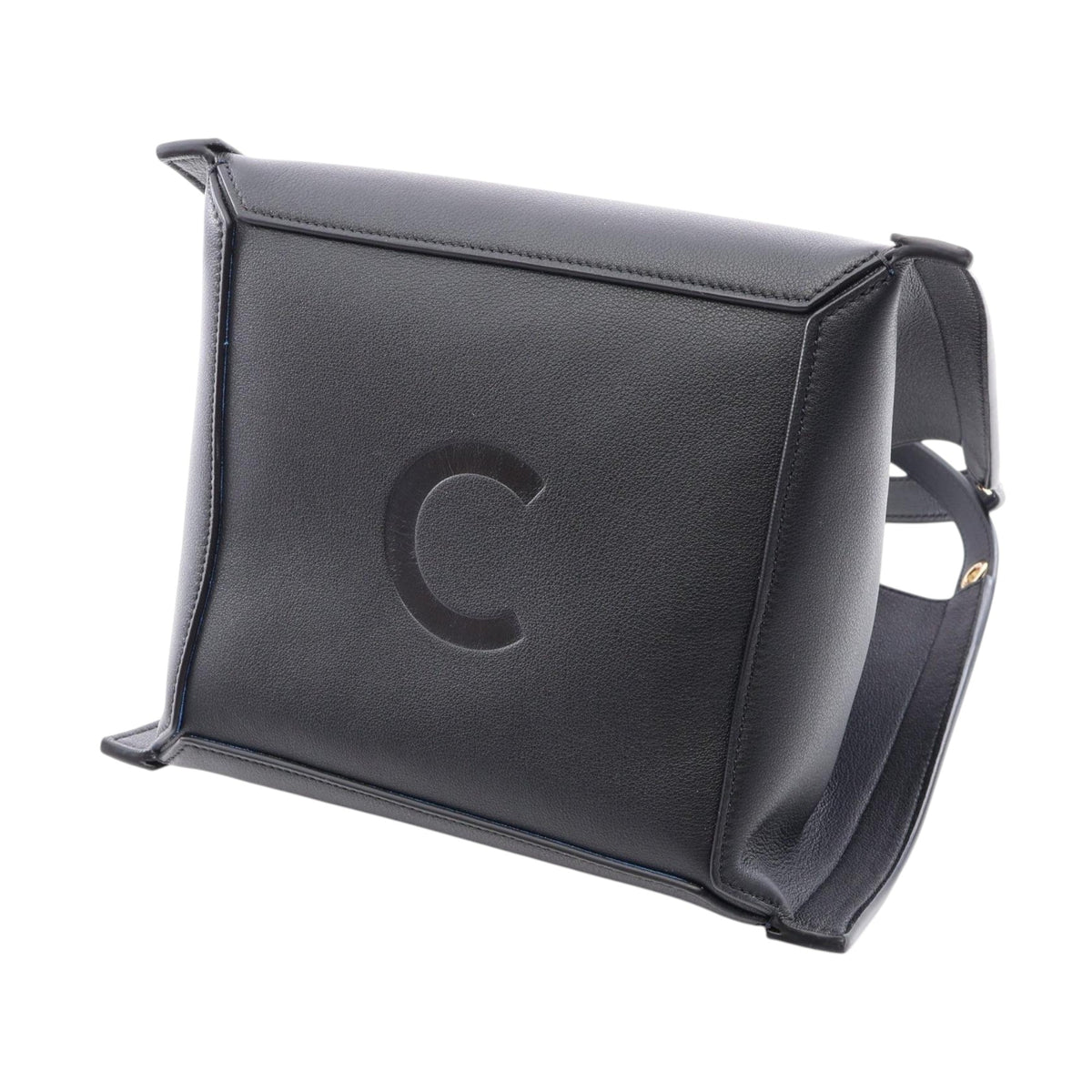 Celine Small Leather Cube Bag