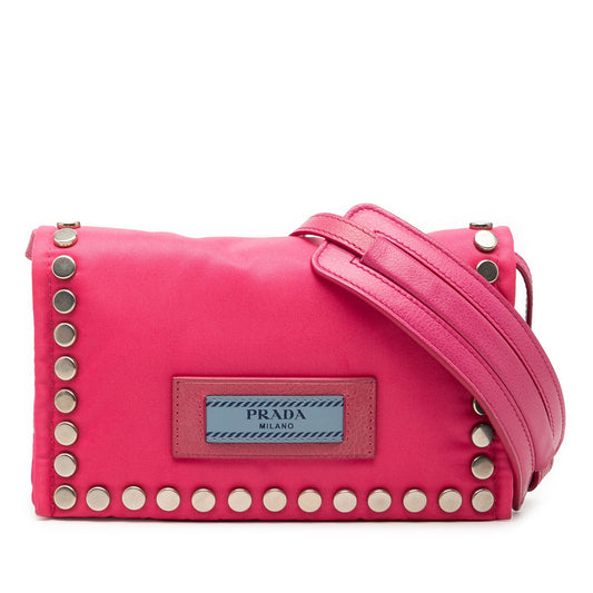Prada Tessuto Etiquette Crossbody
