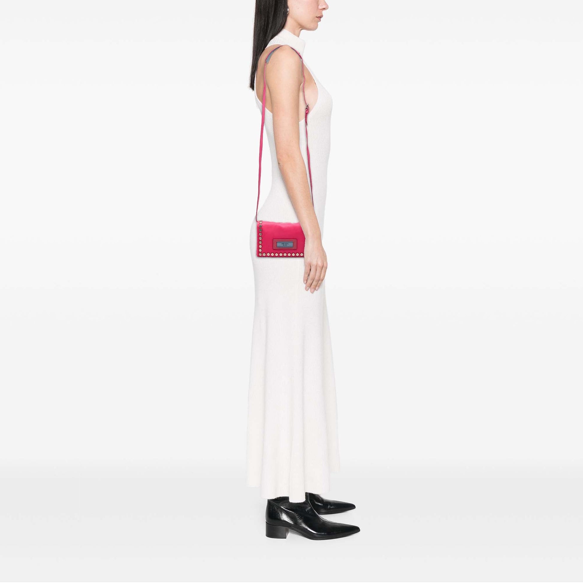 Prada Tessuto Etiquette Crossbody