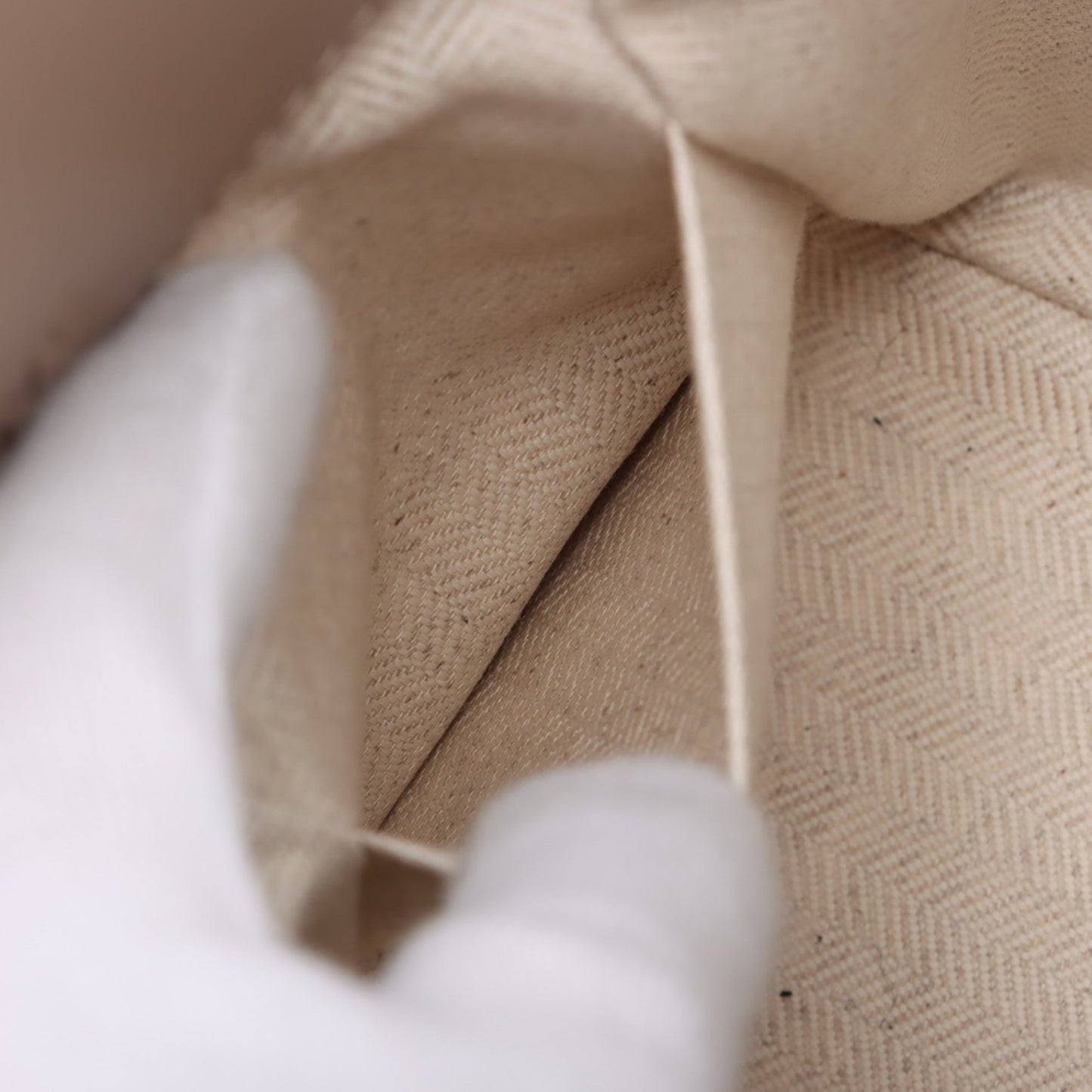 LOEWE Mini Grained Calfskin Drawstring Hammock Bag