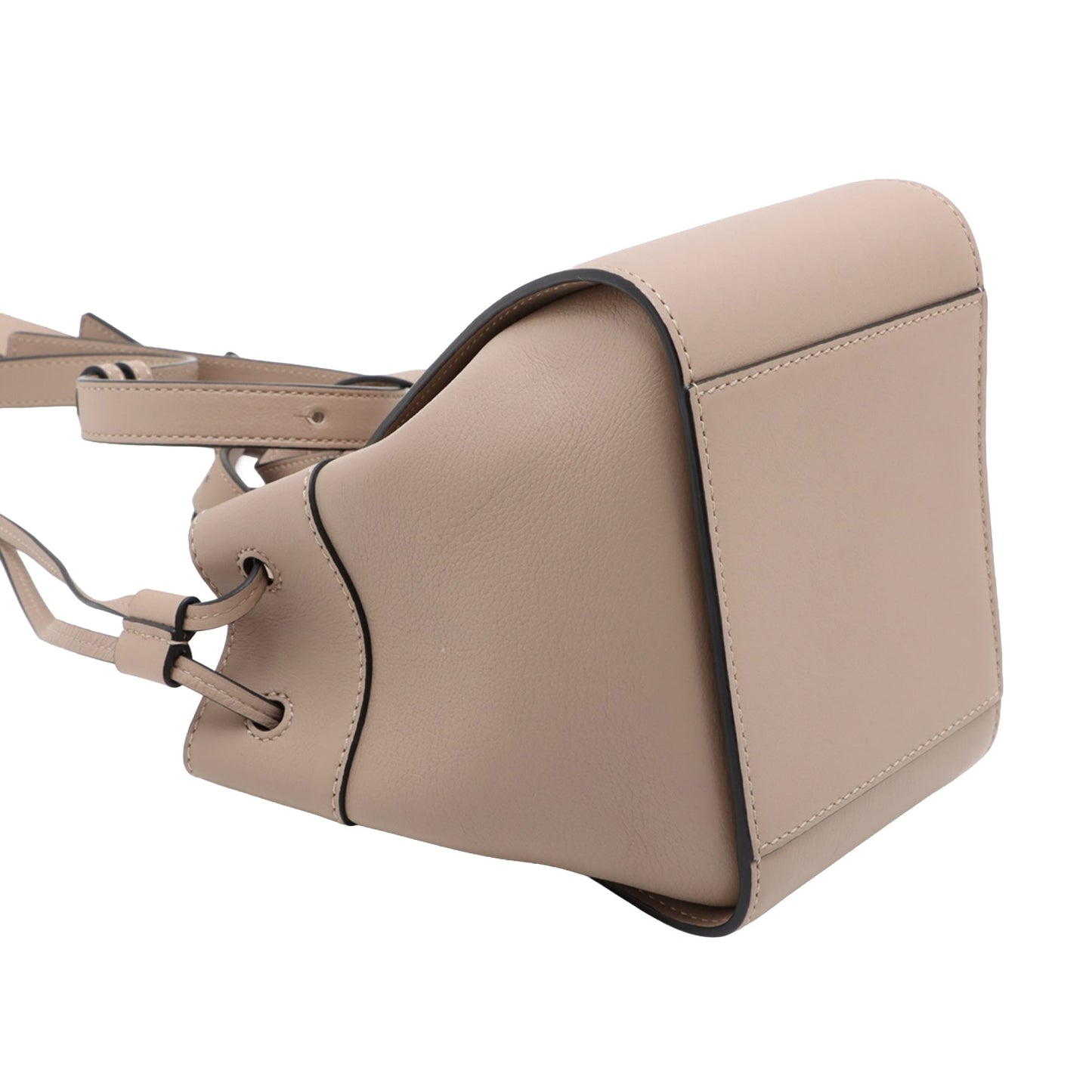 LOEWE Mini Grained Calfskin Drawstring Hammock Bag