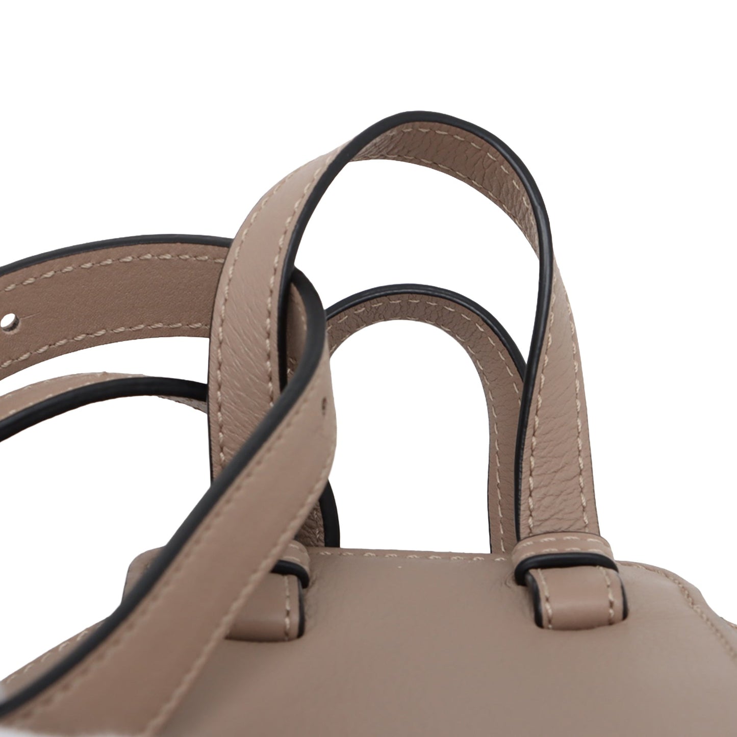 LOEWE Mini Grained Calfskin Drawstring Hammock Bag