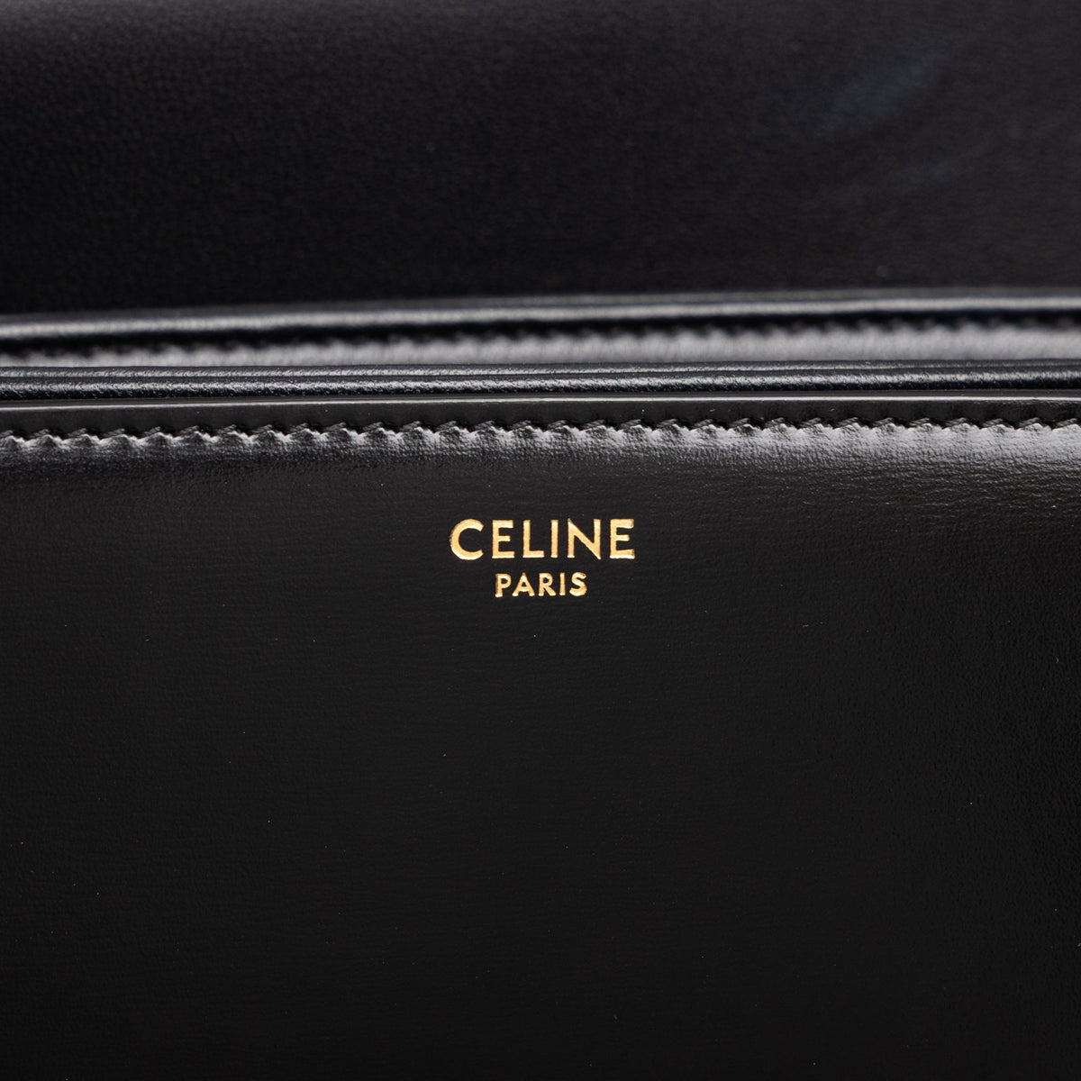 Celine Classique Shiny Calfskin Triomphe Crossbody