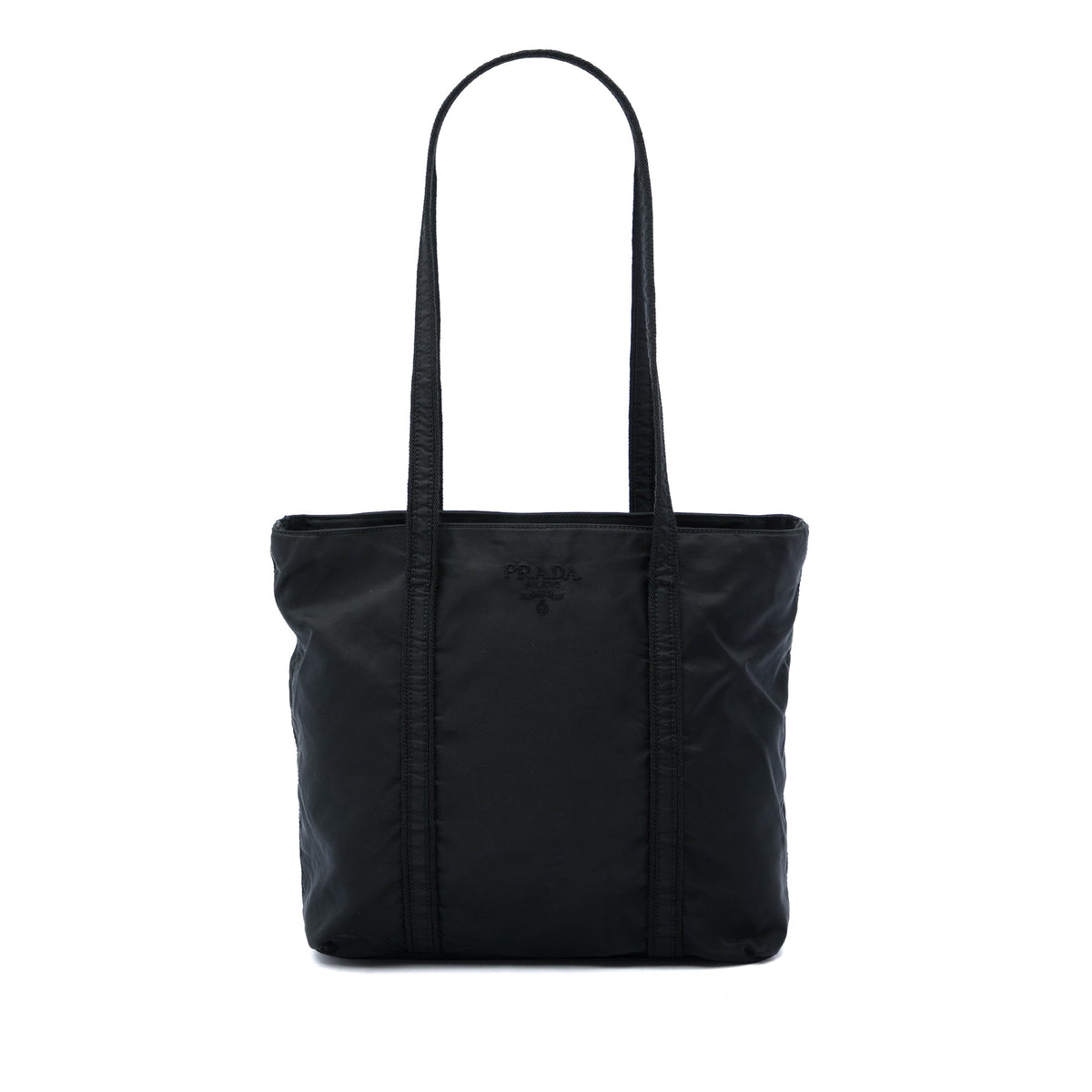 Prada Tessuto Tote — Black