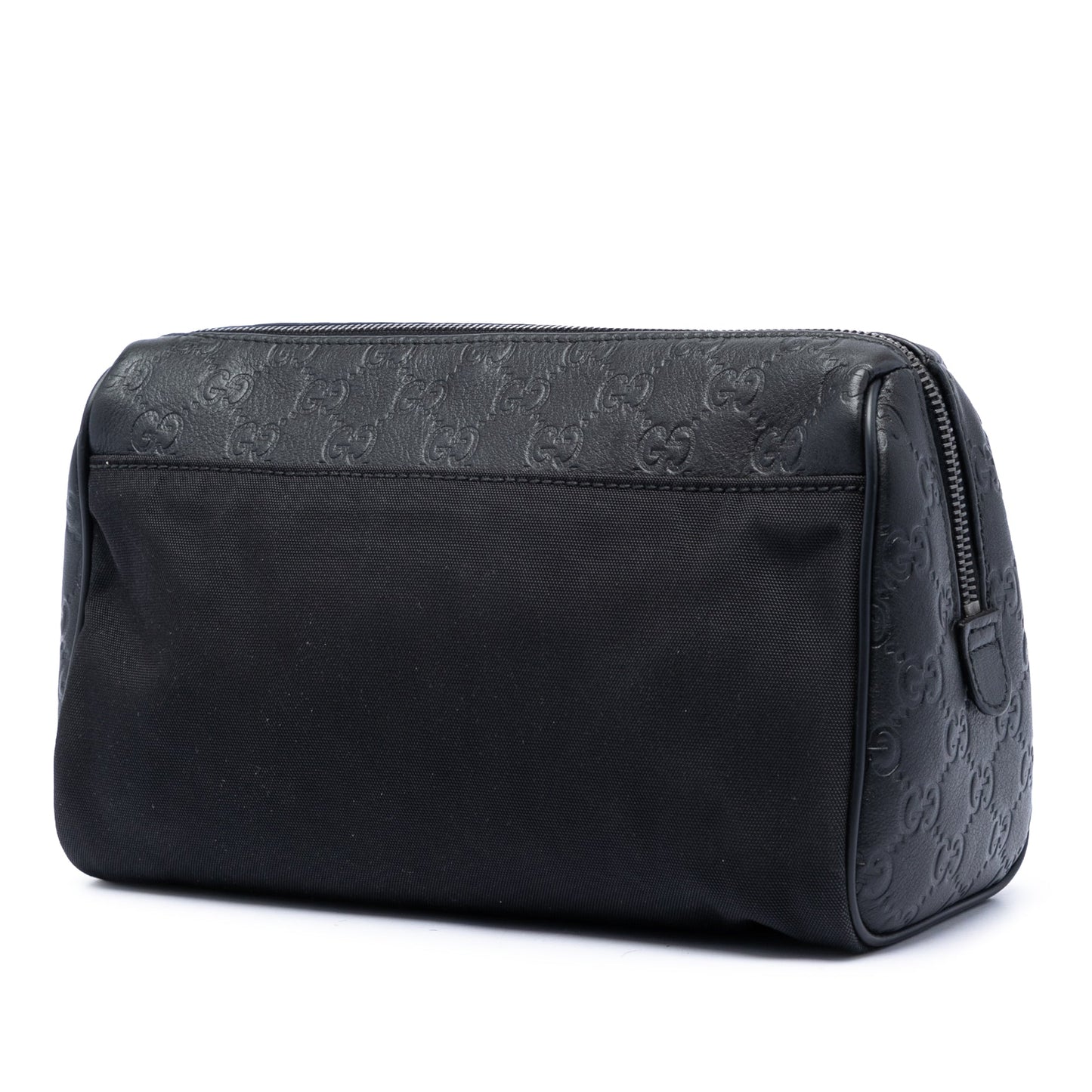 Gucci Guccissima Trimmed Nylon Clutch