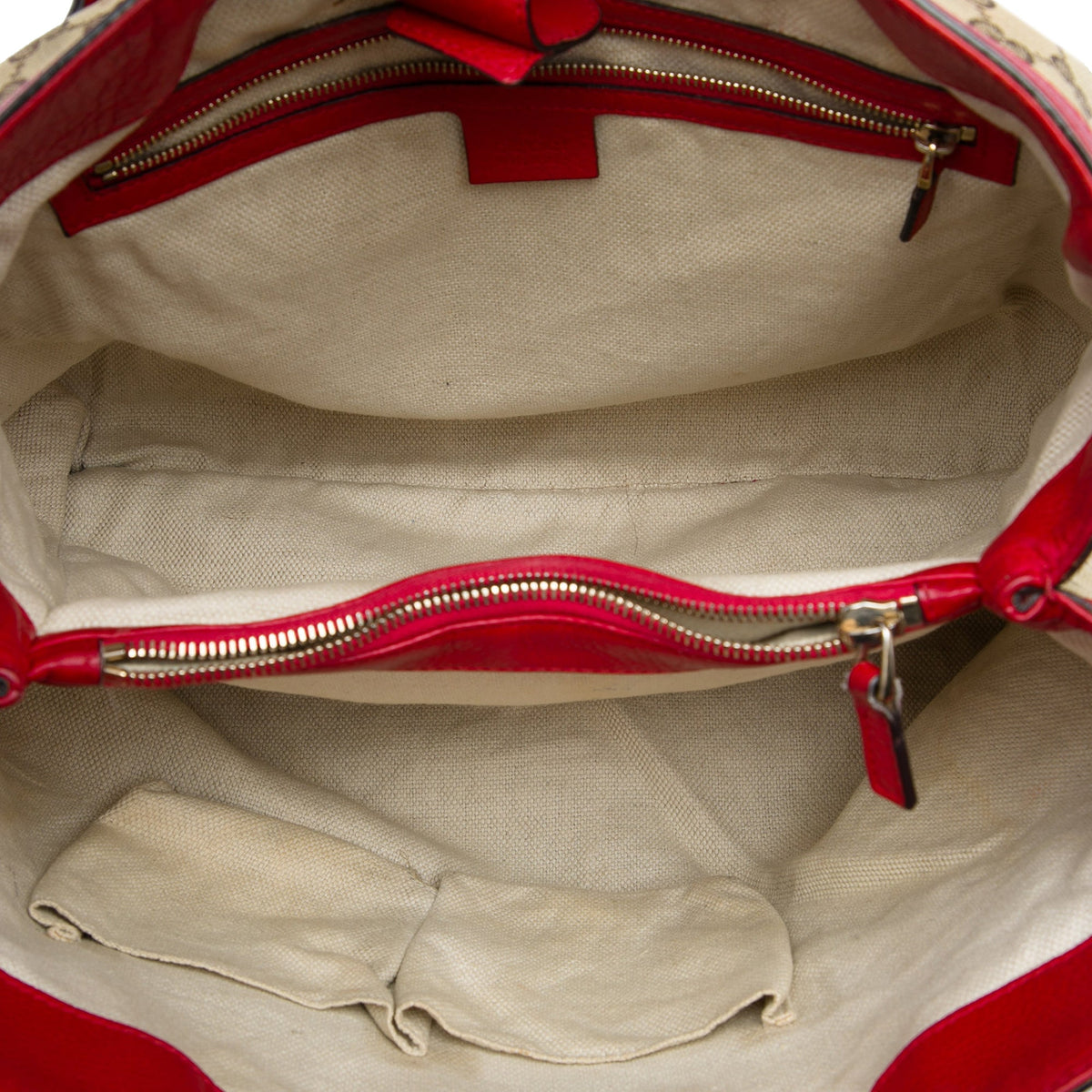 Gucci GG Canvas Bamboo Diana Tote
