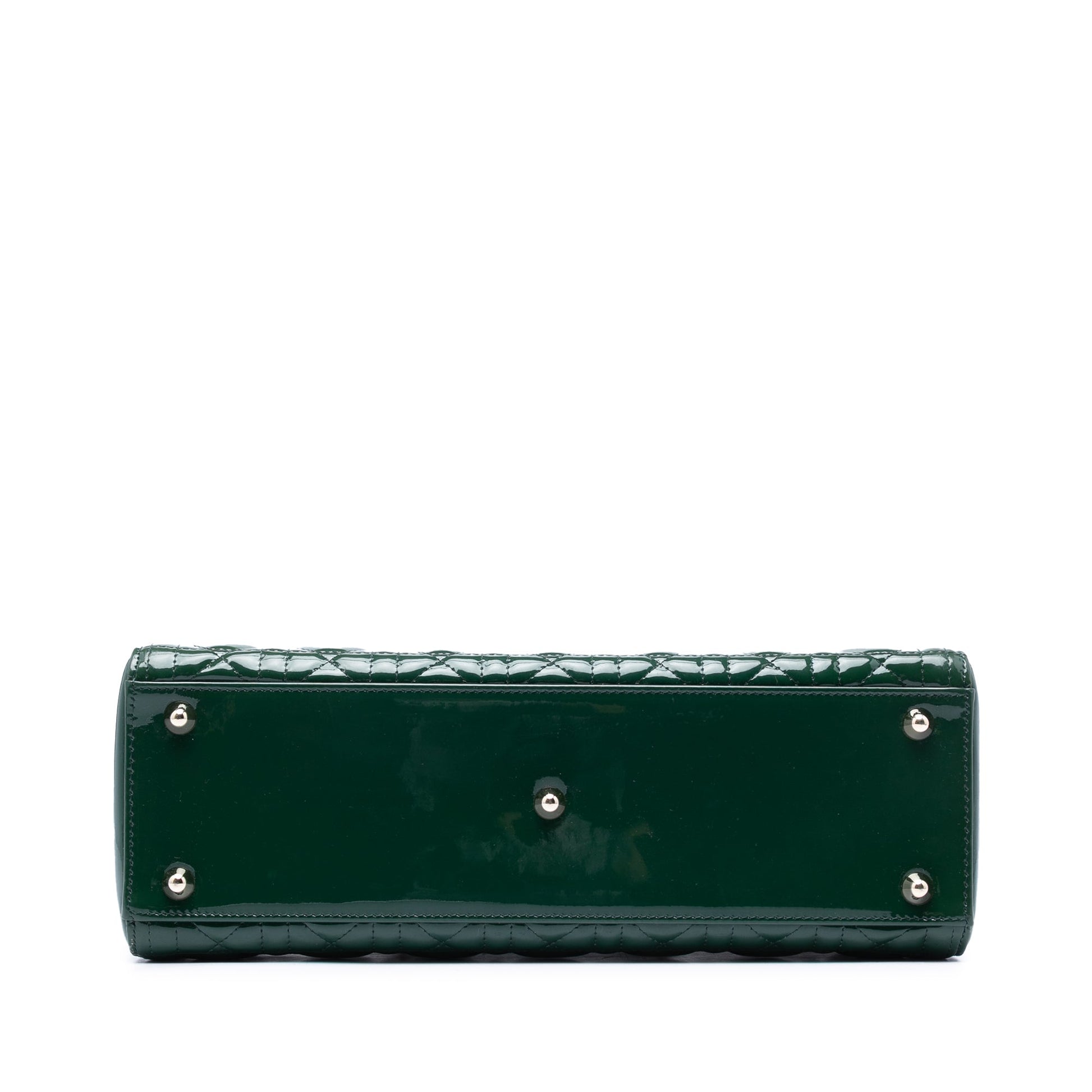 Dior Large Patent Cannage Lady Dior