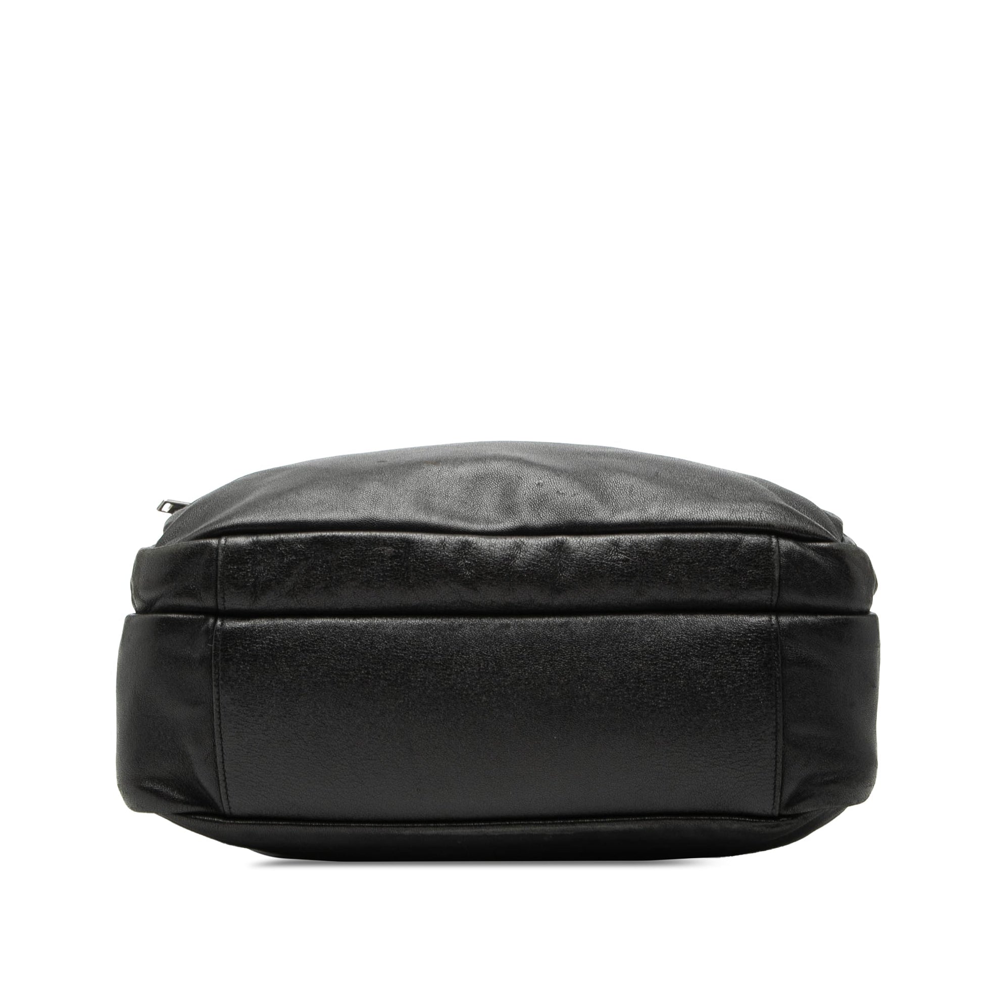 Saint Laurent Lambskin Sid Messenger Bag