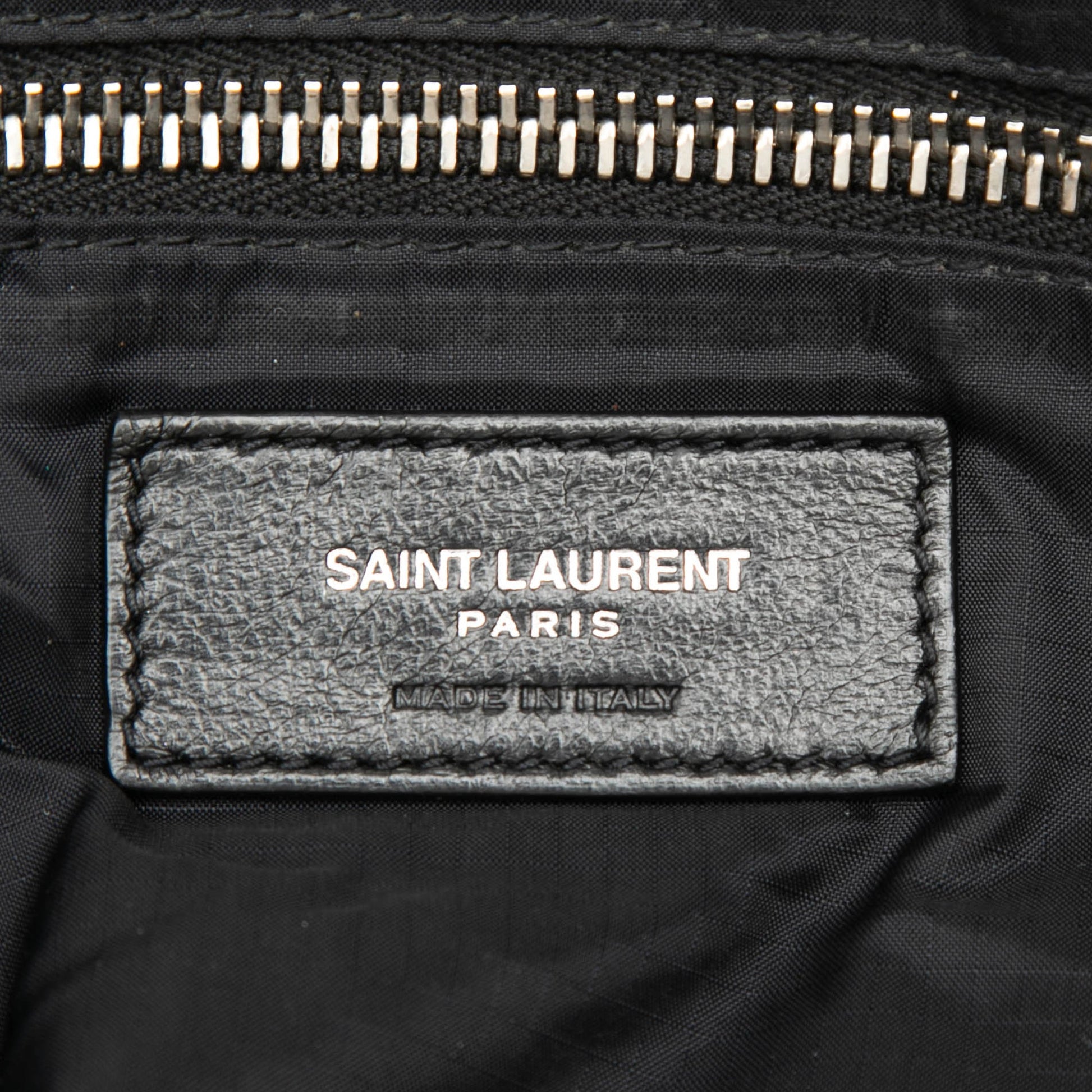 Saint Laurent Lambskin Sid Messenger Bag