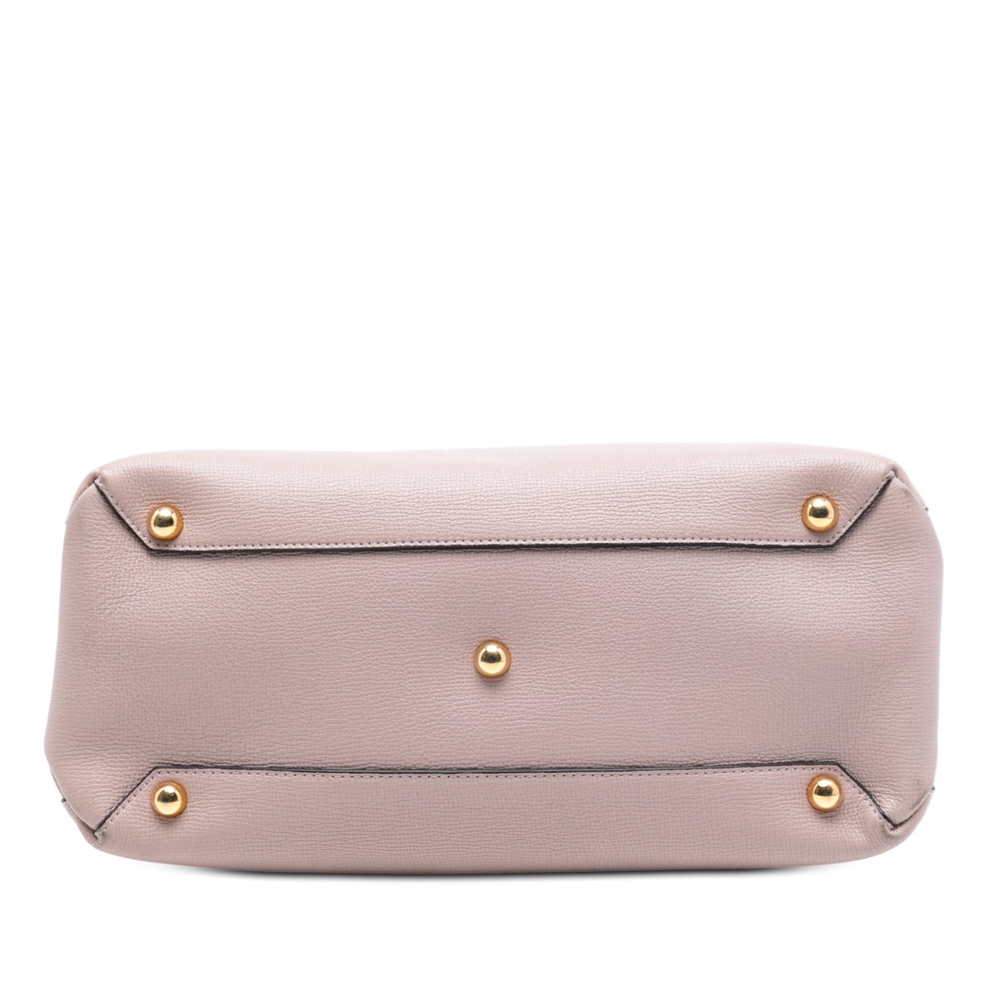 Burberry Medium Leather and House Check Banner Satchel