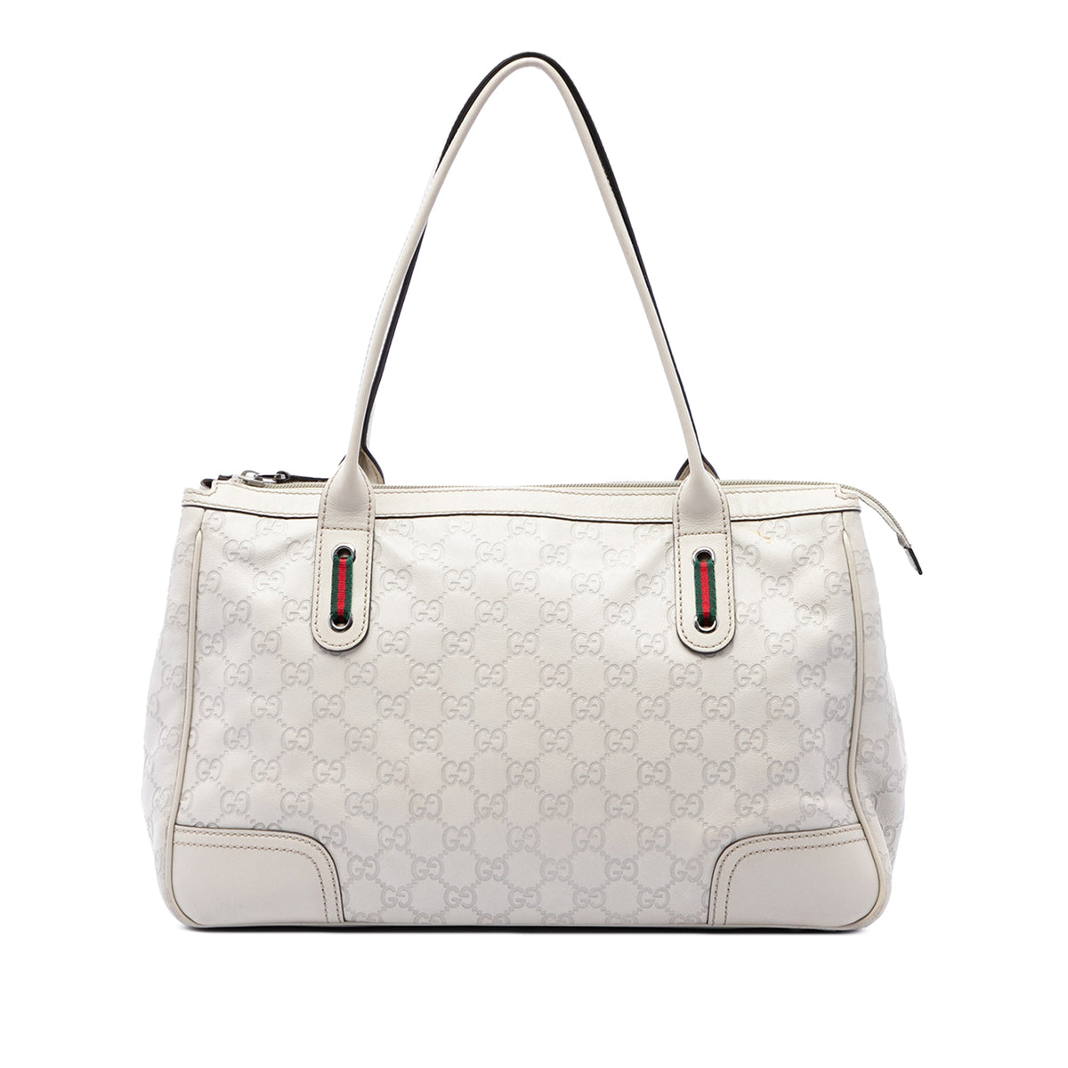 Gucci Guccissima Princy Tote — White
