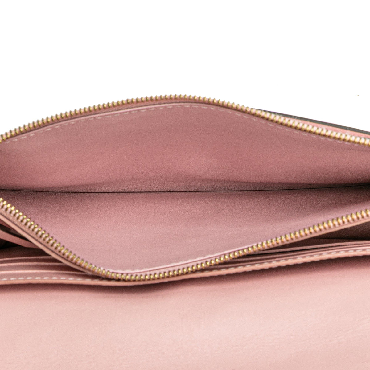 Louis Vuitton Monogram Flore Wallet On Chain — Brown