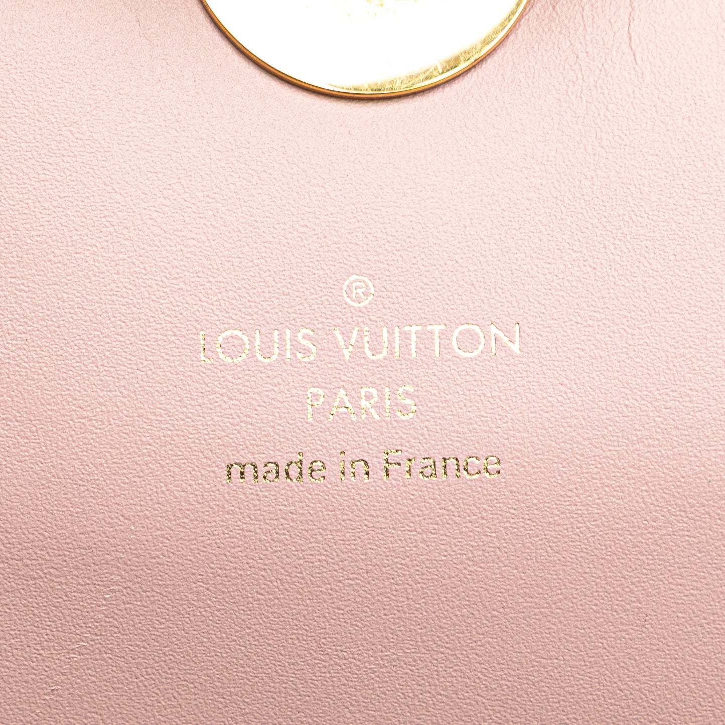 Louis Vuitton Monogram Flore Wallet On Chain