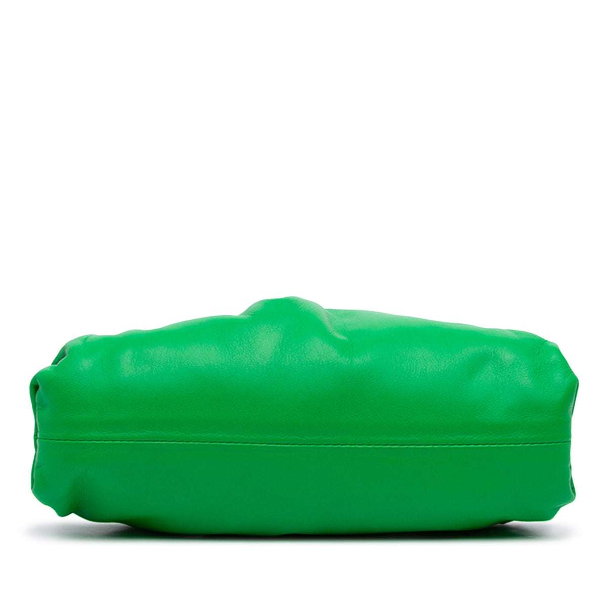 Bottega Veneta Lambskin The Mini Pouch Crossbody — Green